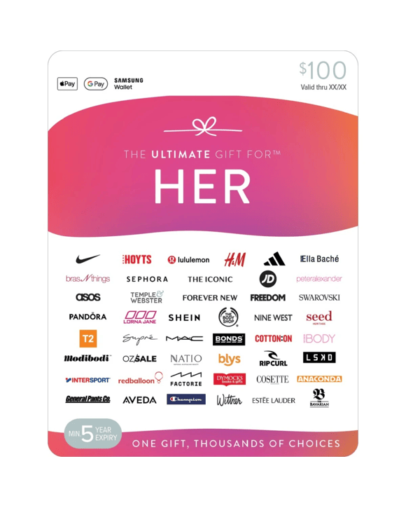 The Her Gift Card – The Card Network