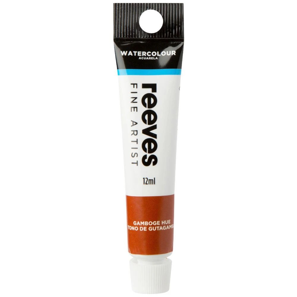 1 Reeves Watercolour Paint 12mL Gamboge, 1 of 1