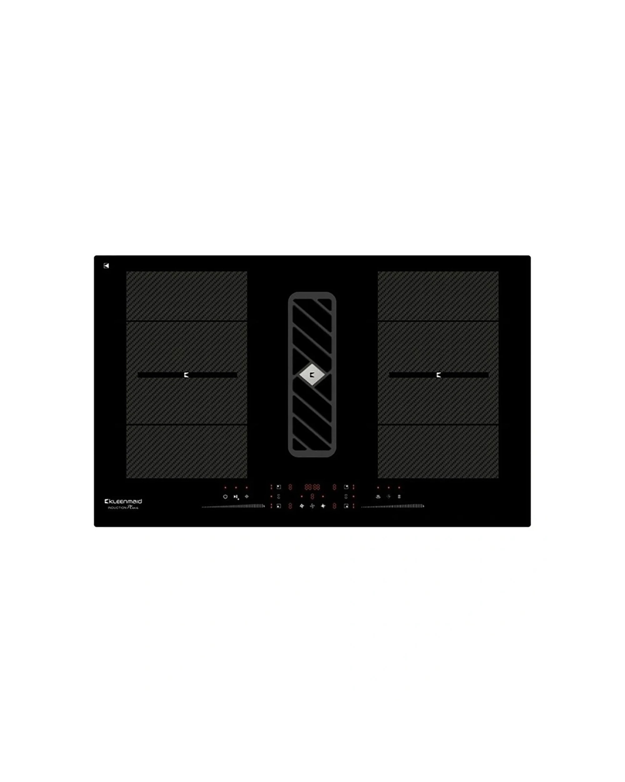 1 Kleenmaid Induction Cooktop With Integrated Air Extraction System 90cm Black, 1 of 6