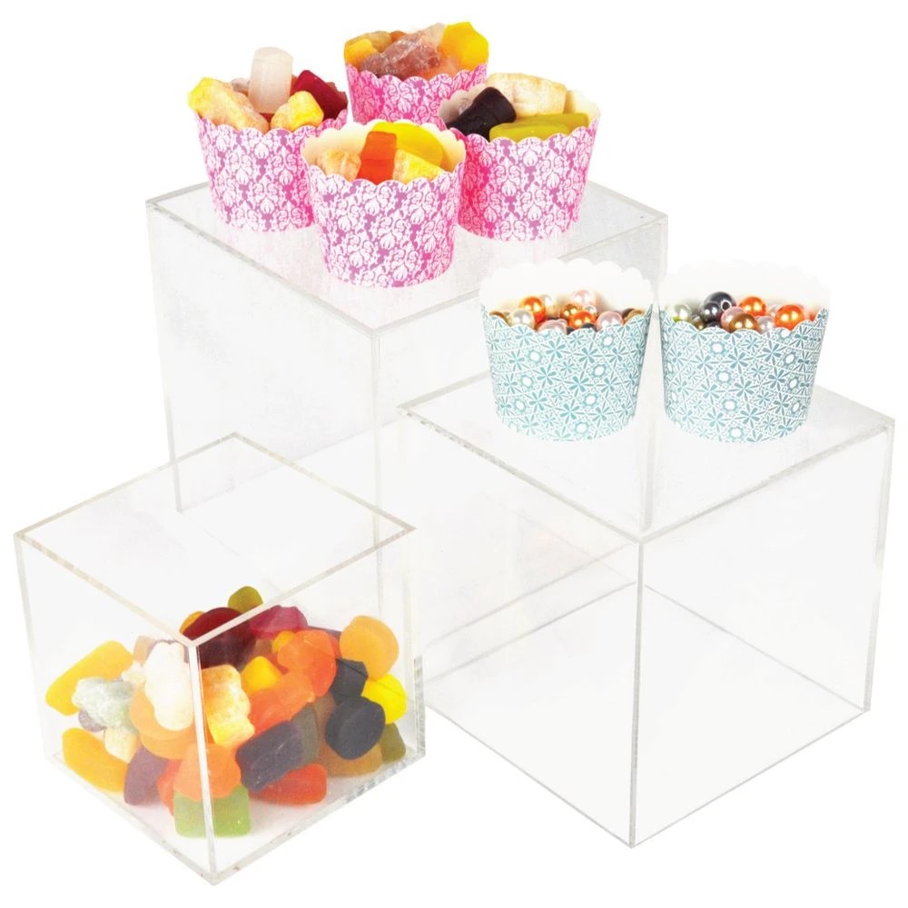Deflecto Square Display Boxes 3 Pack - Kmart