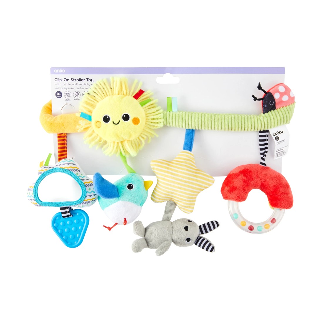 5 Clip-On Stroller Toy, 5 of 5