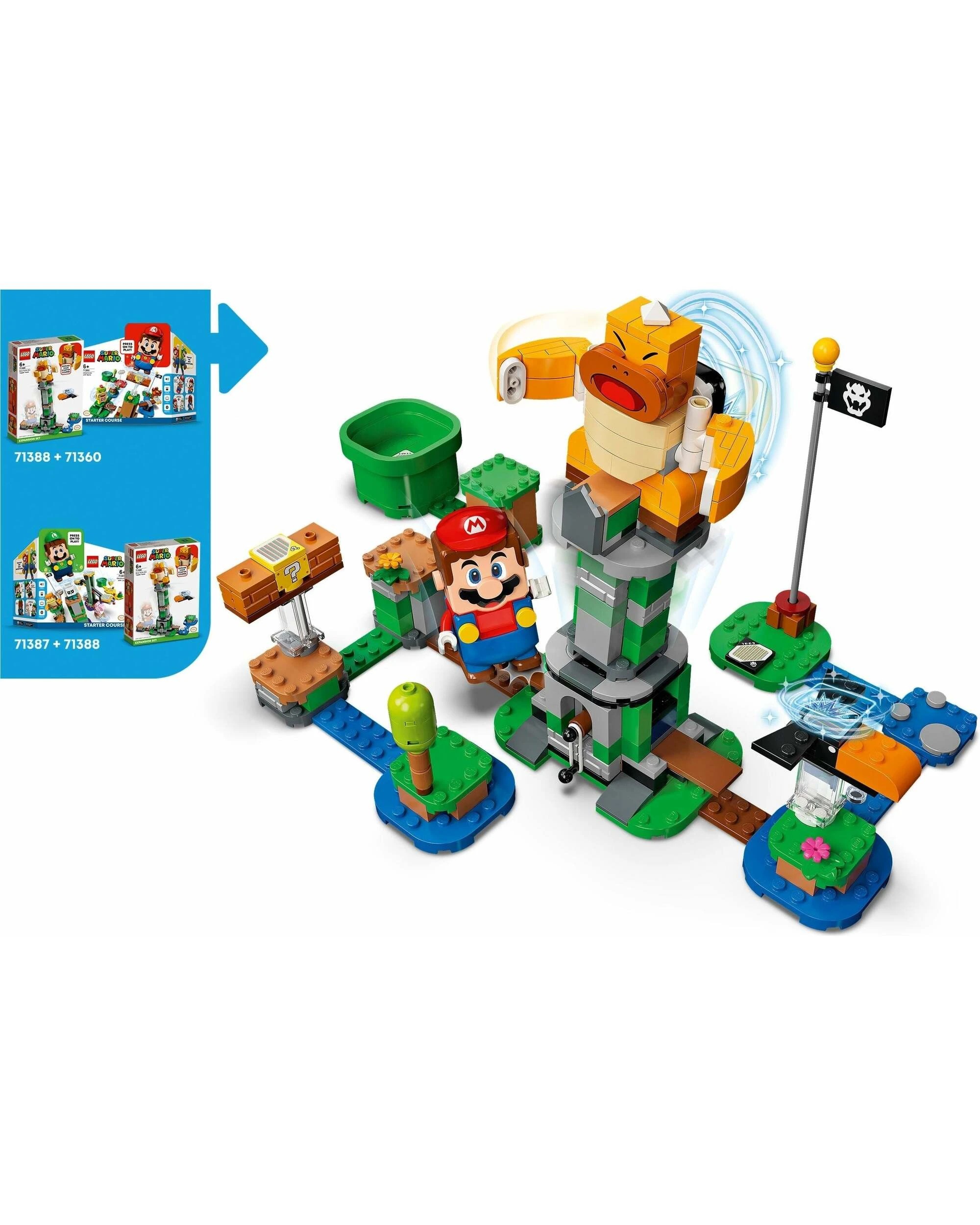 4 LEGO 71388 Boss Sumo Bro Topple Tower Expansion Set, 4 of 5