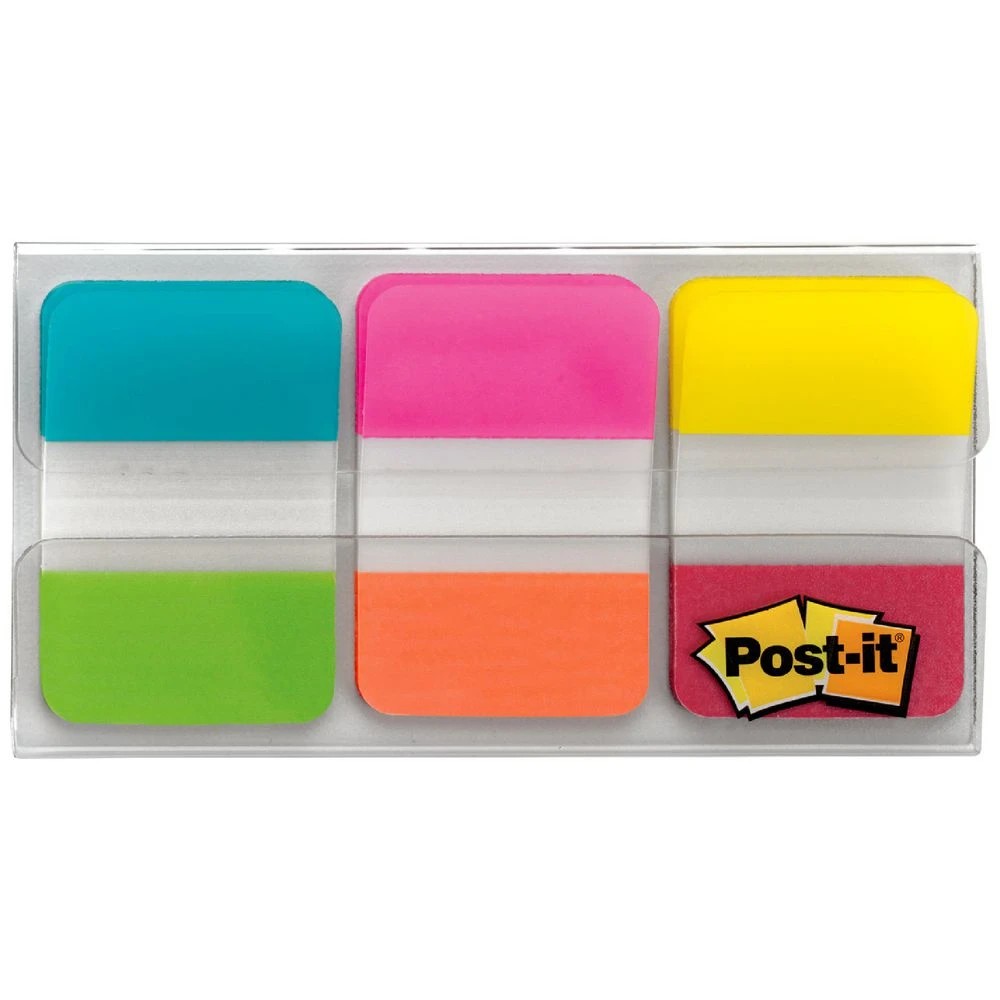 2 Post-it Tabs 25 x38mm Assorted 3 Pack, 2 of 4