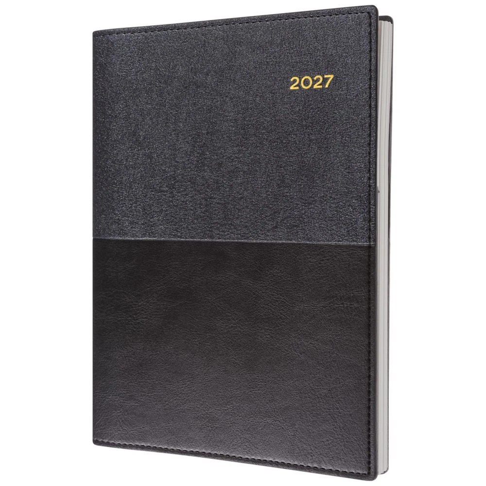 2 Collins Vanessa A5 Day to Page 2027 Diary Black, 2 of 4