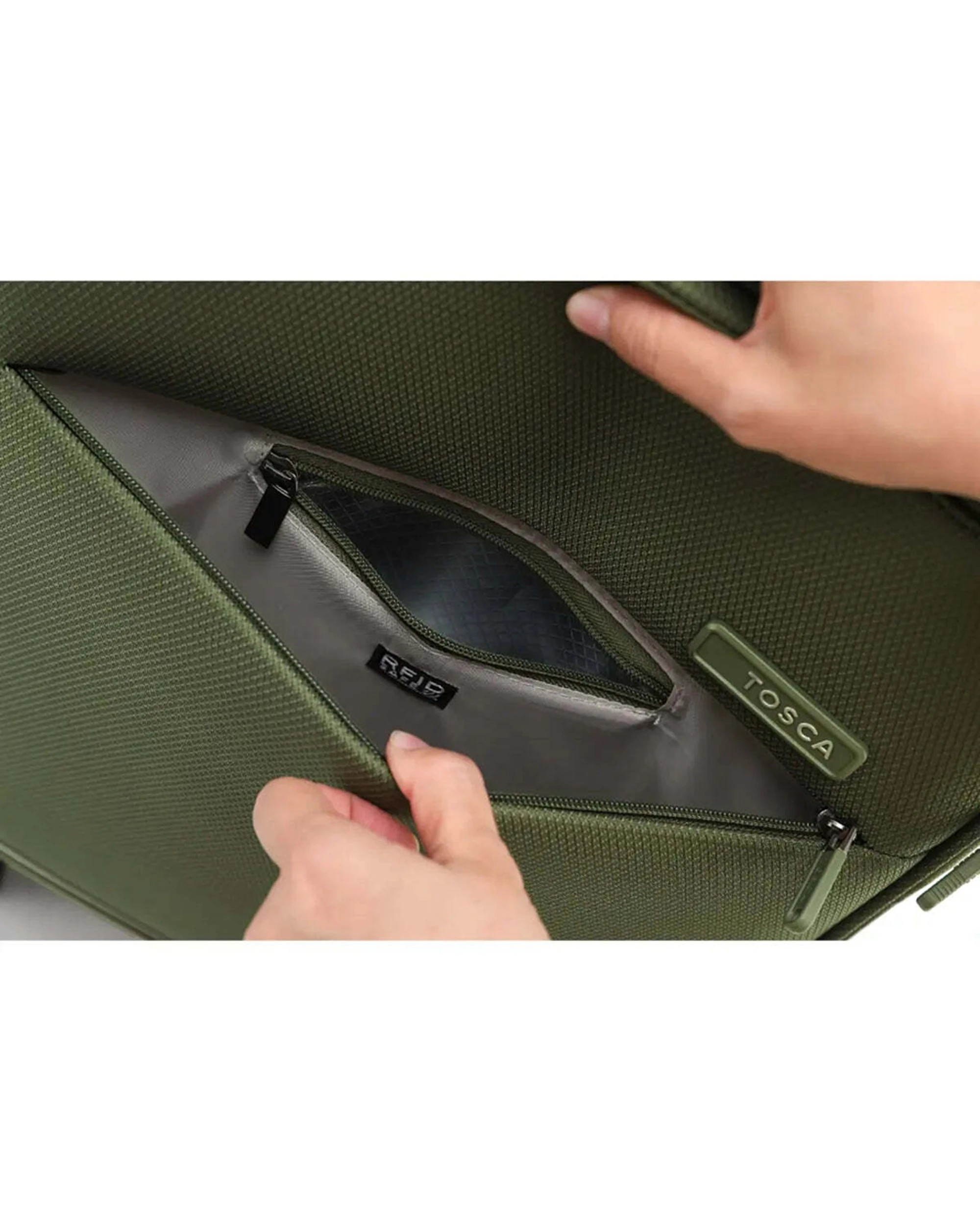 5 Tosca So Lite 48L Onboard Travel Luggage/Suitcase - Green, 5 of 5