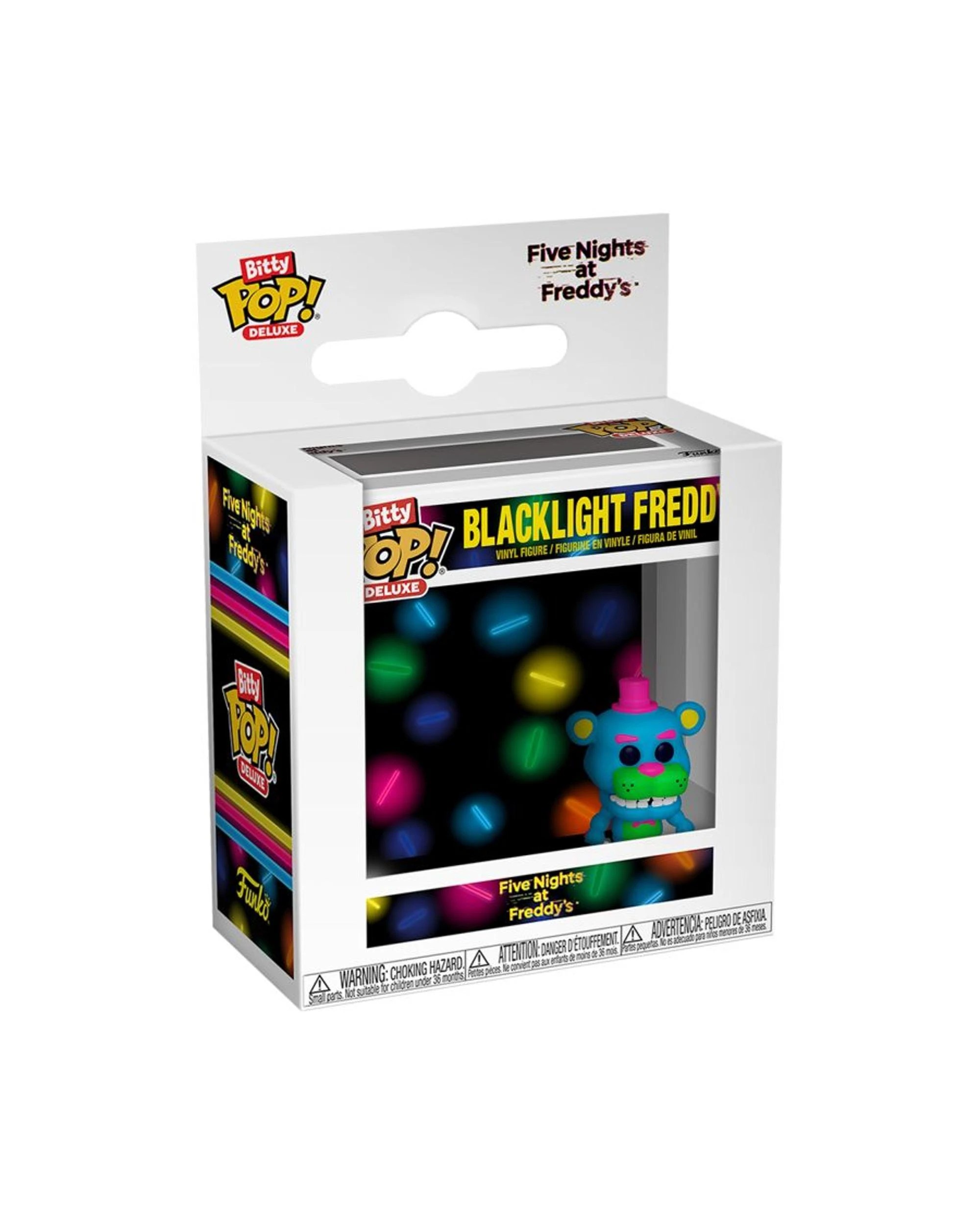 2 Five Nights at Freddy's Blacklight Freddy Bitty Deluxe Funko POP! Vinyl, 2 of 3