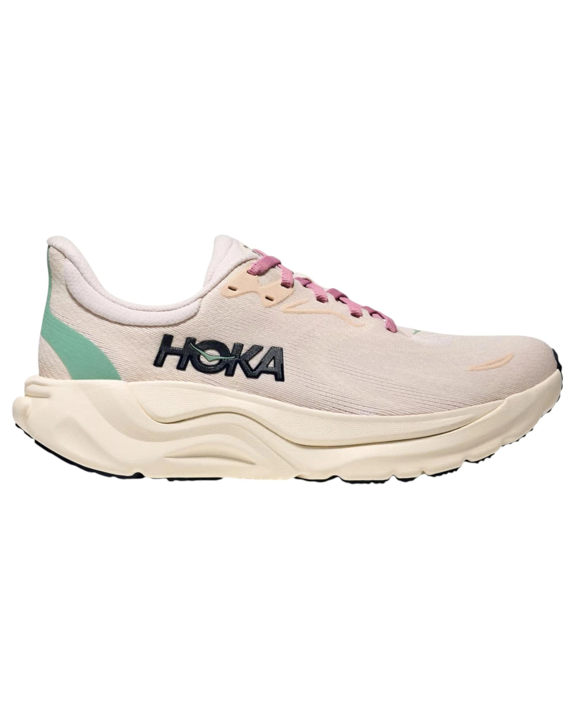 1 Hoka Womens Arahi 8 Athletic Running Shoes ROSE CREAM, 1 of 8