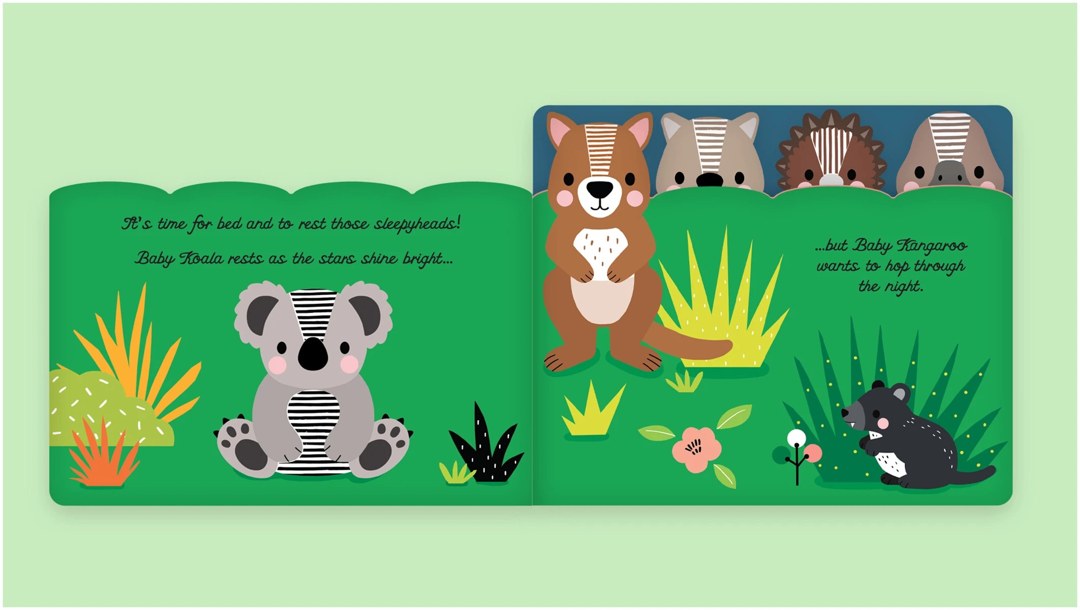 2 Sleepyheads: Aussie Animals - Book, 2 of 4