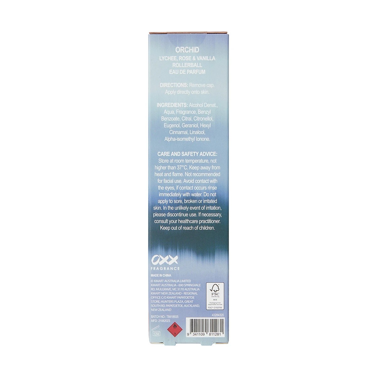 9 OXX Fragrance Rollerball Eau De Parfum - Orchid, 9 of 9