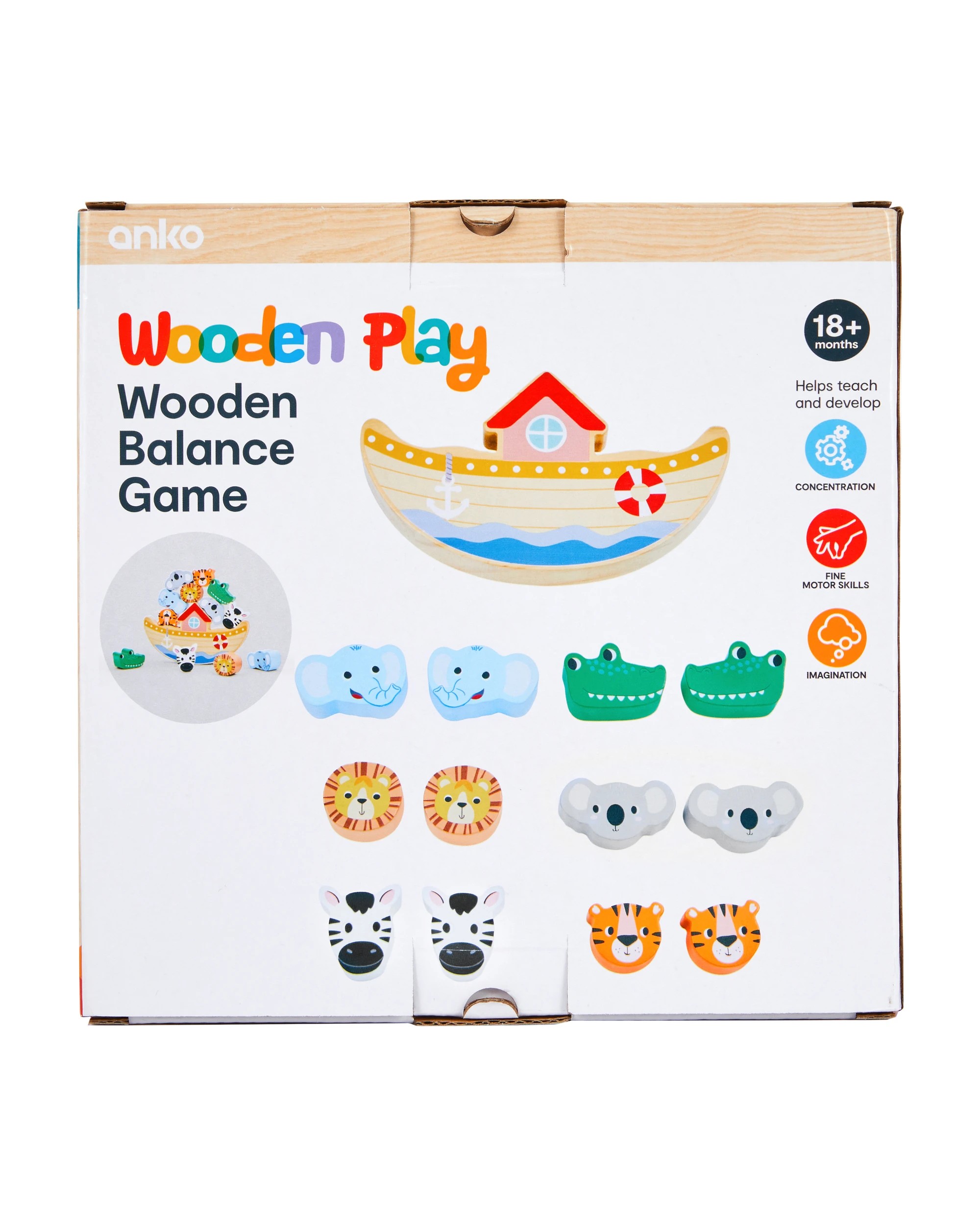 5 Wooden Balance Game, 5 of 5