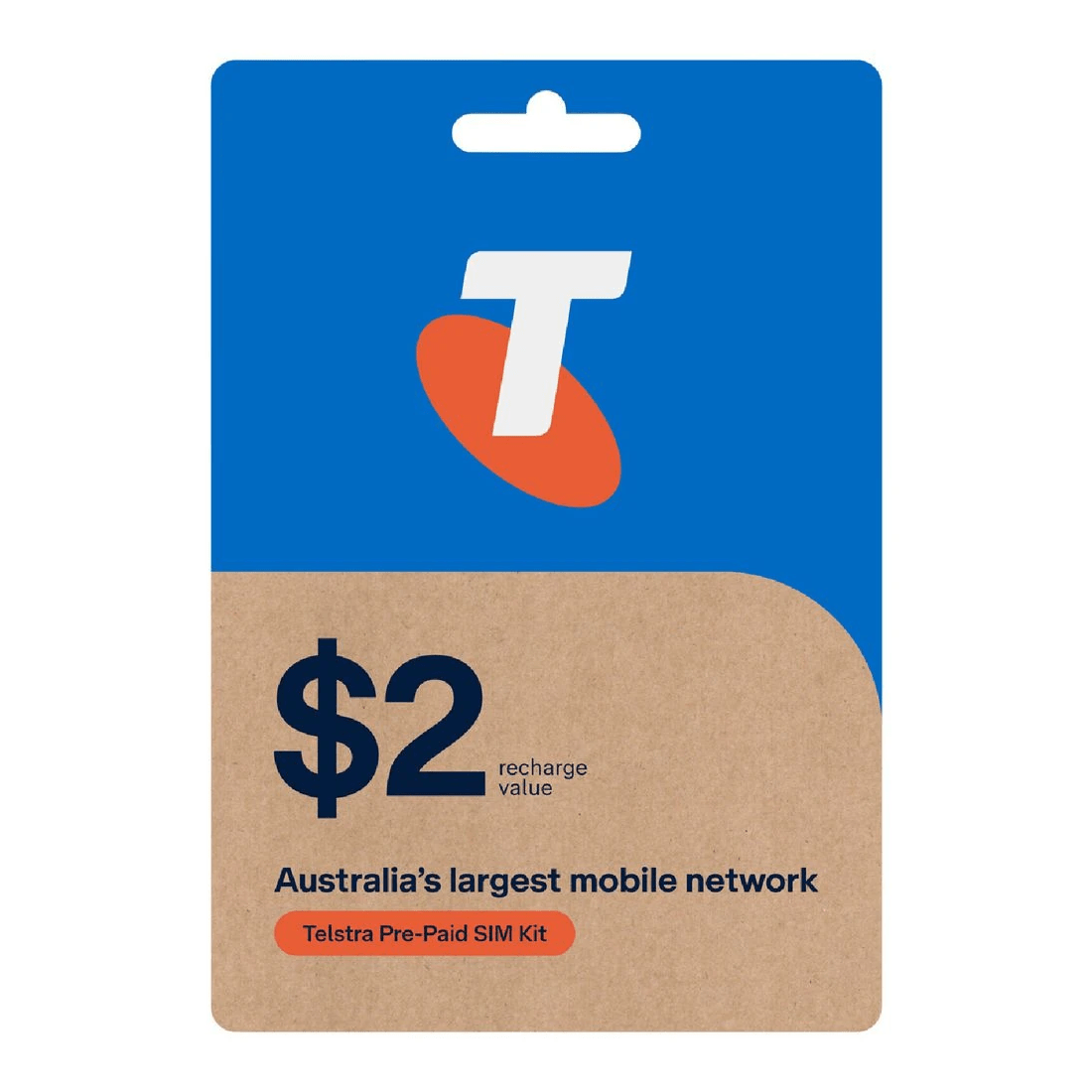 1 Telstra $2 Prepaid SIM, 1 of 1