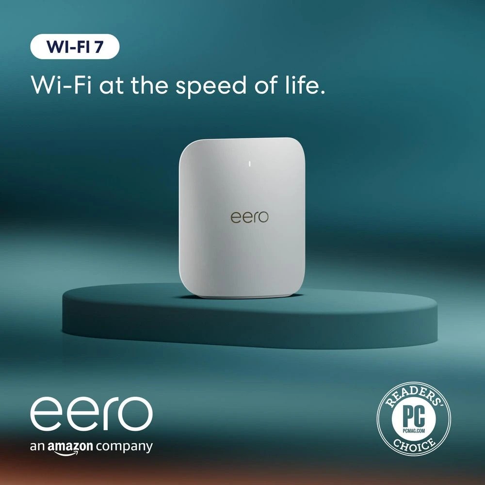 6 Amazon eero Pro 7 Tri-Band Mesh WiFi-7 Router, 6 of 6