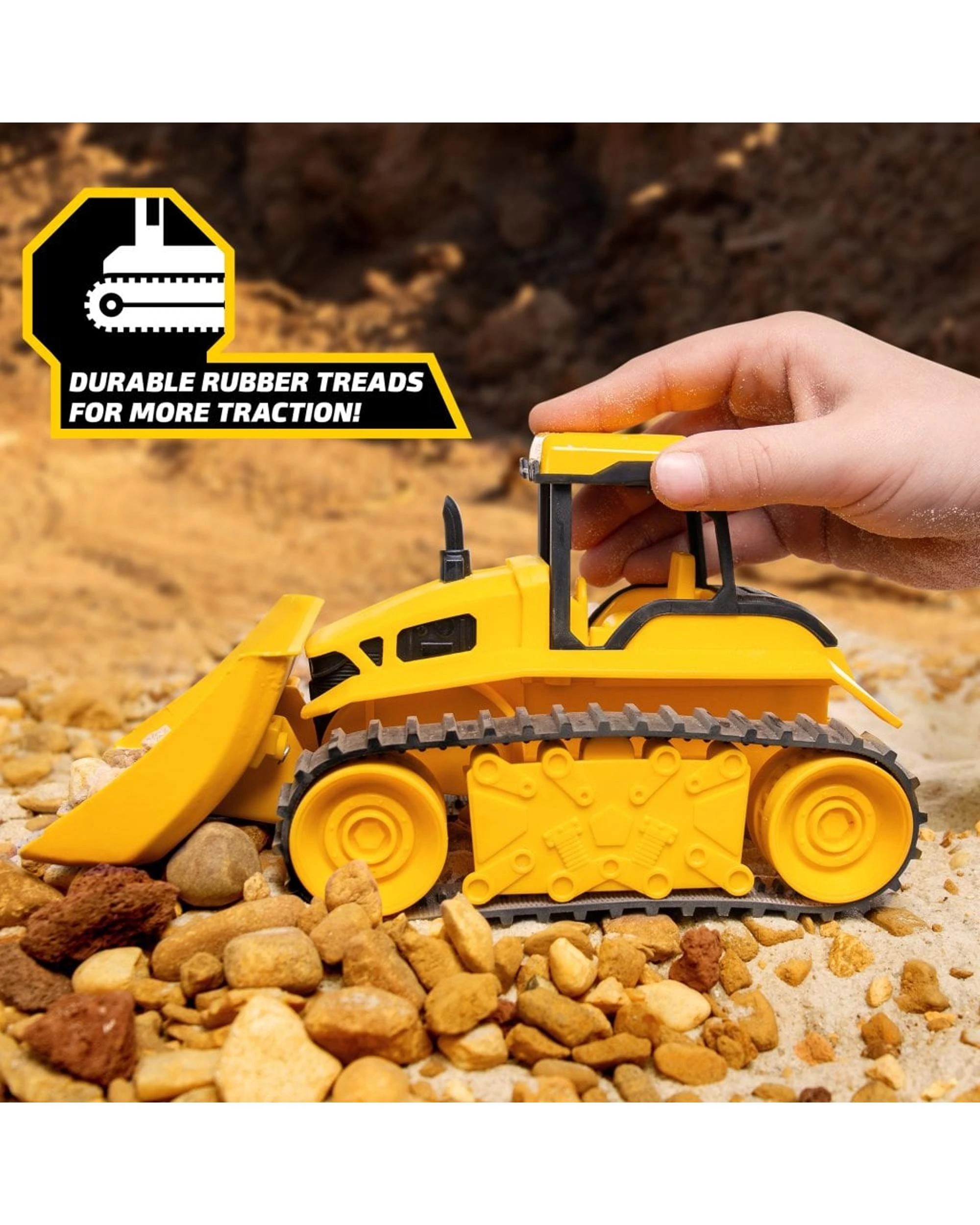 9 Tonka Steel Classics Bulldozer 1:32 Scale Vehicle, 9 of 9
