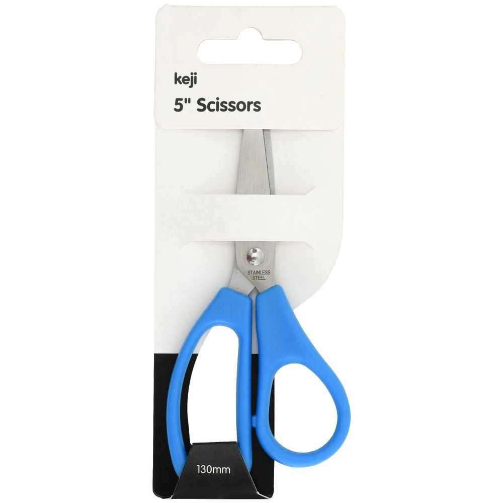2 Keji Student Scissors 127mm/5", 2 of 2