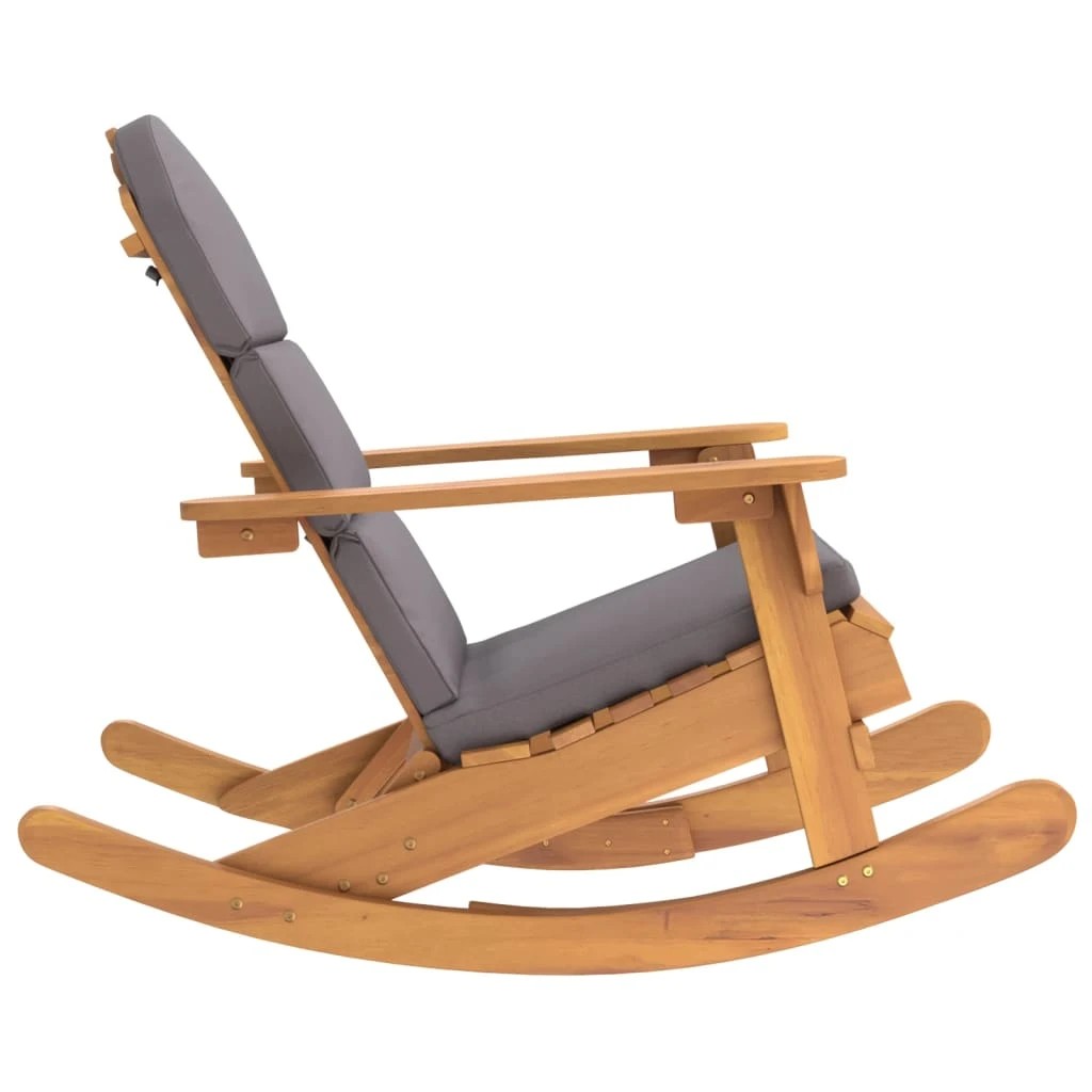 4 vidaXL rocking chair Durable - Brown, 4 of 7