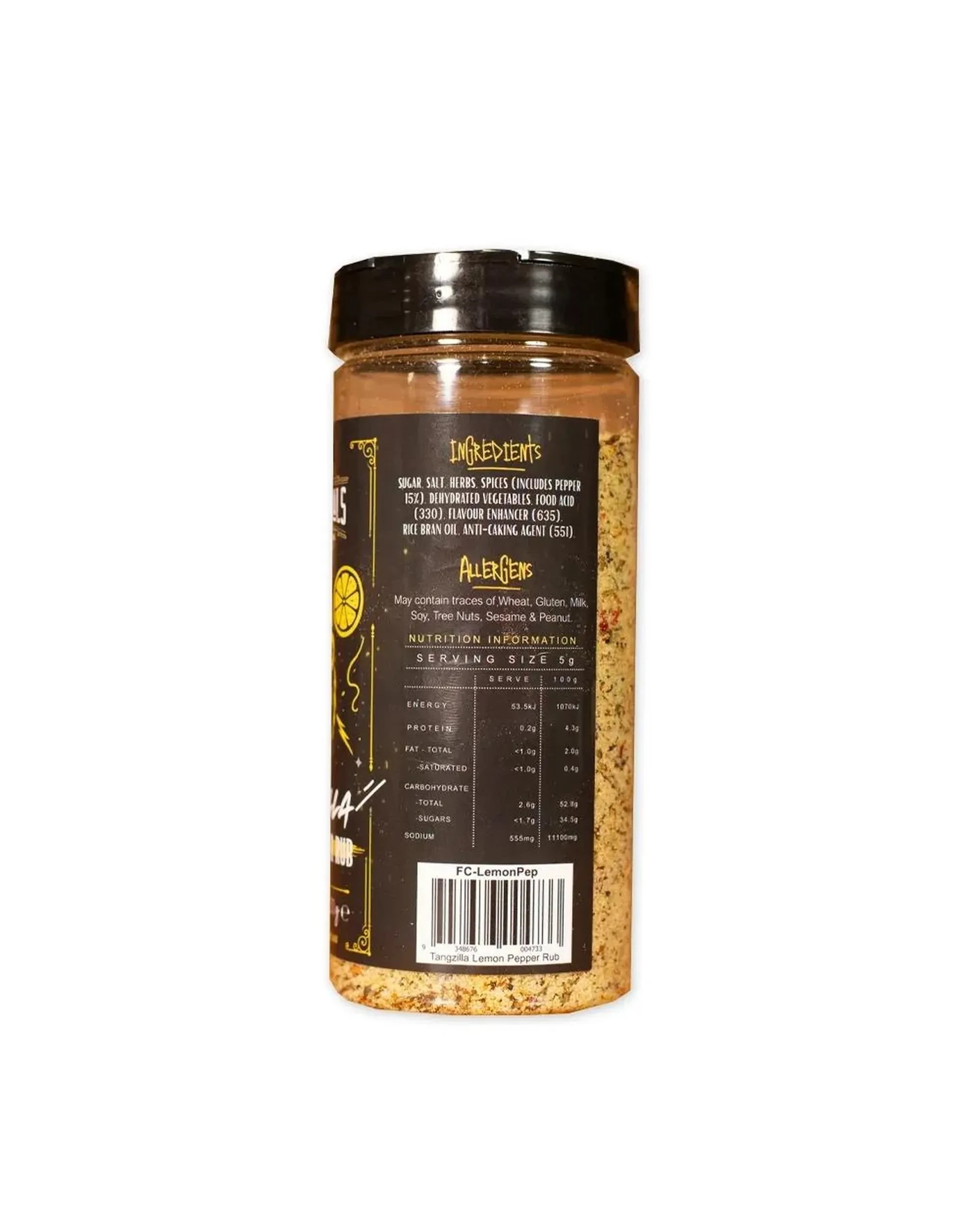 3 Flaming Coals Tangzilla Lemon Pepper Rub Limited Edition, 3 of 3