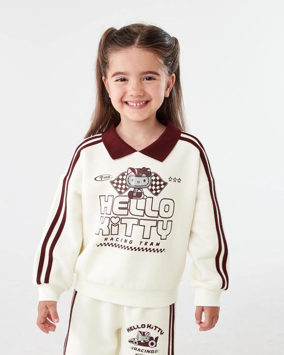 Hello Kitty License Oversized Crew Neck Sweatshirt