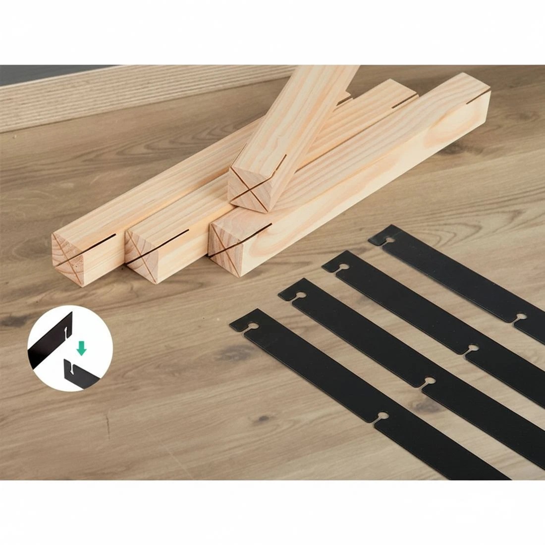 7 Artiss Wine Rack 120 Bottle - Natural, 7 of 7