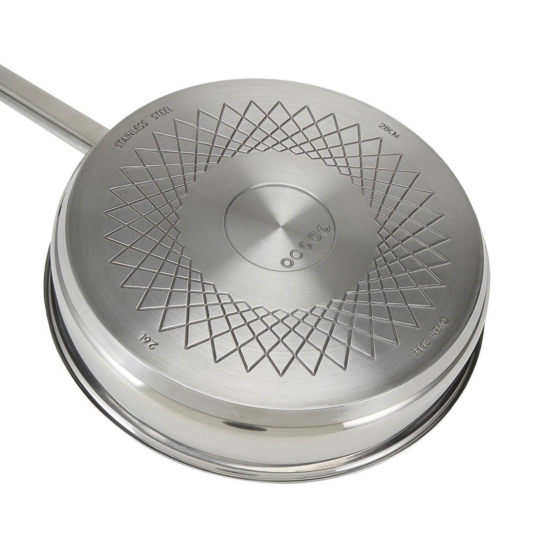 6 28cm Stainless Steel Frypan, 6 of 7
