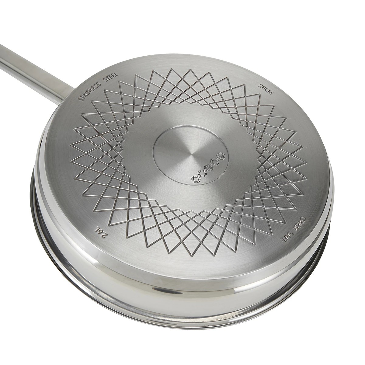6 28cm Stainless Steel Frypan, 6 of 7