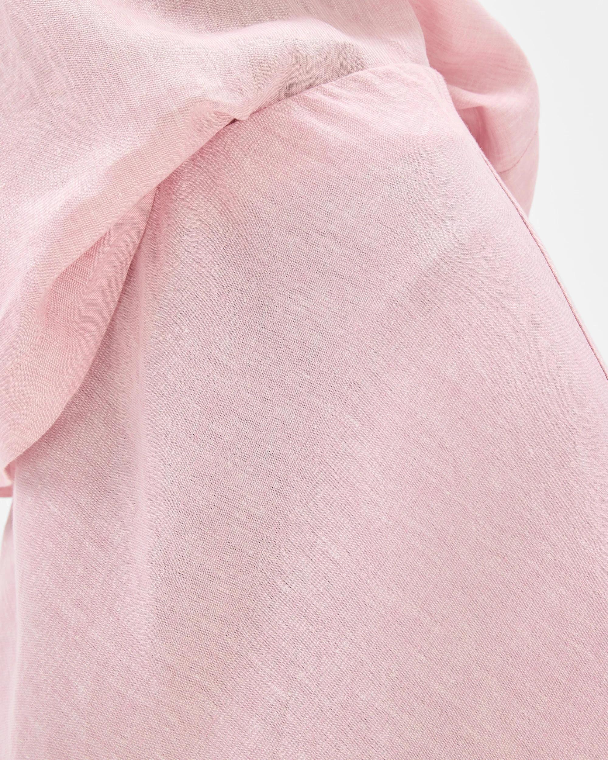 5 Target Petites European Linen Bias Maxi Skirt PRETTY PINK, 5 of 6