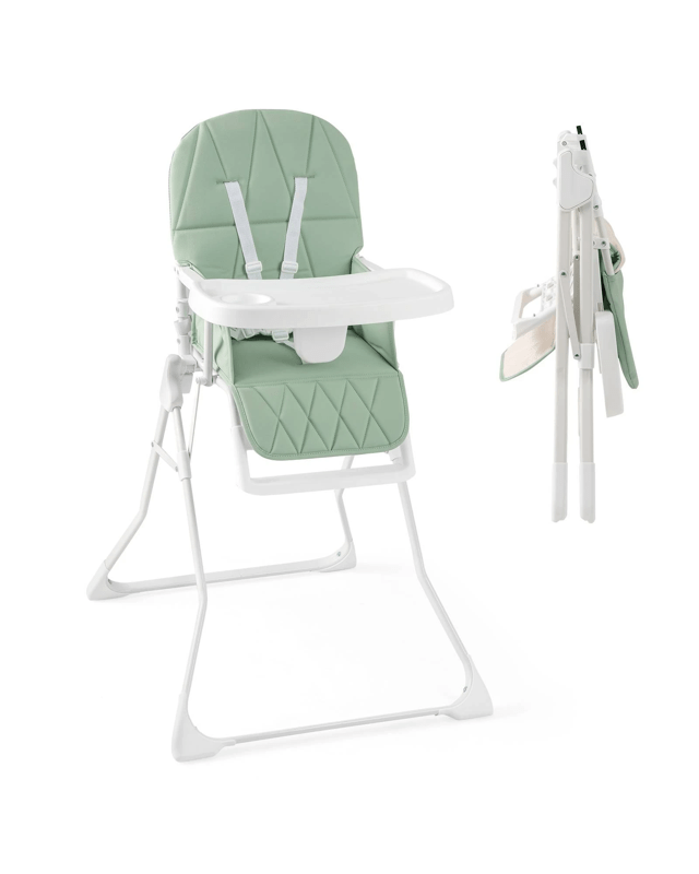 Costway Foldable Baby High Chair Portable Feeding Highchair - G