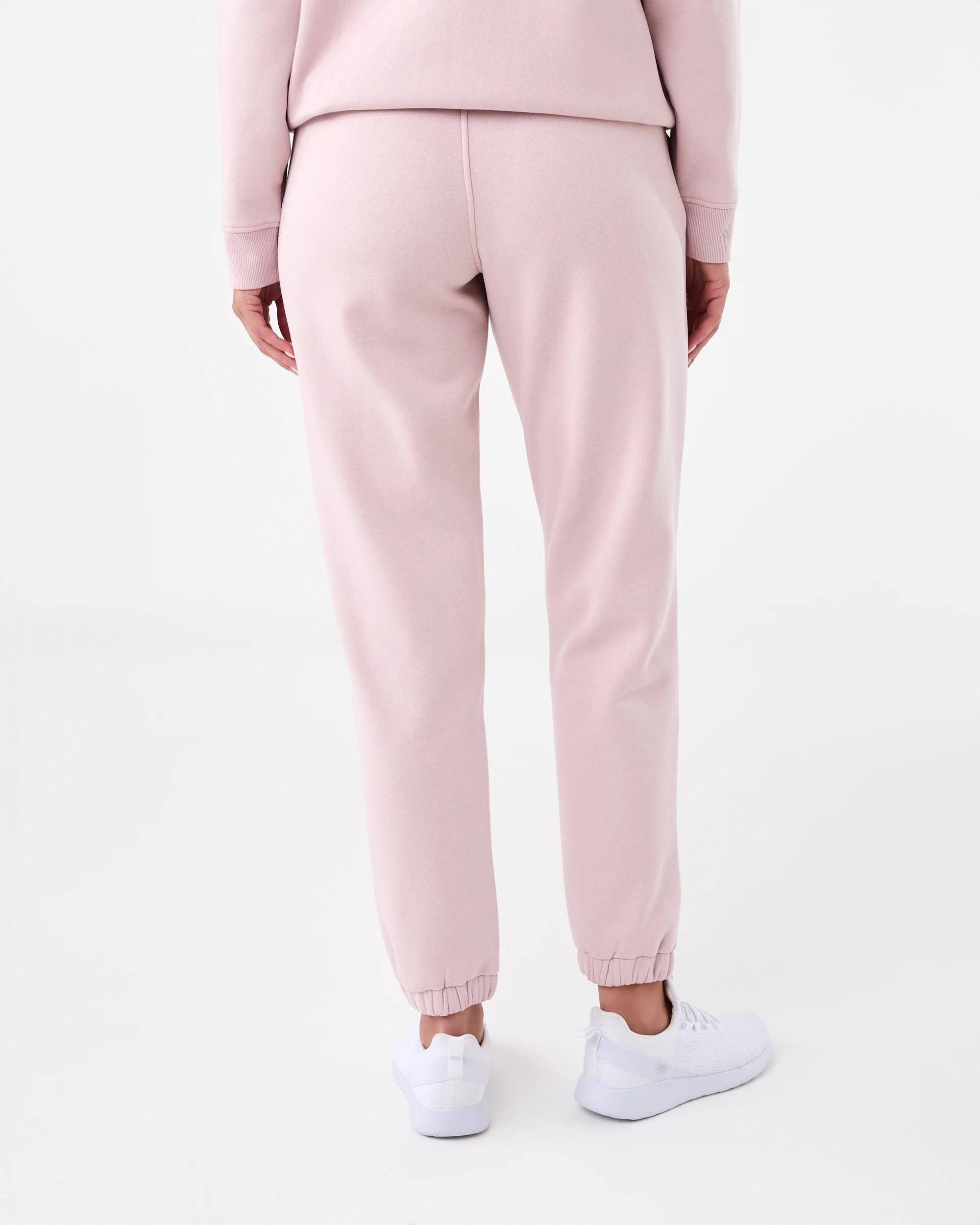 3 Active Womens Essential Cuff Trackpants Sol B Pink, 3 of 6
