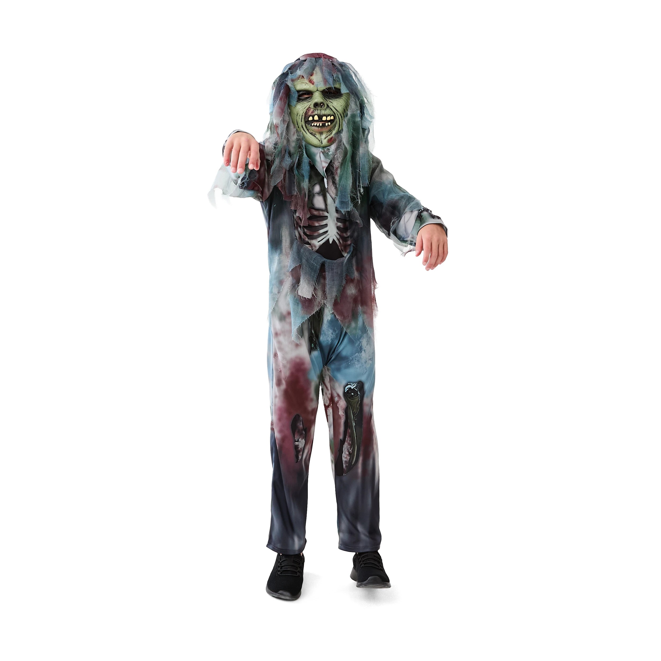 3 2 Piece Zombie Costume - Ages 8+, 3 of 10