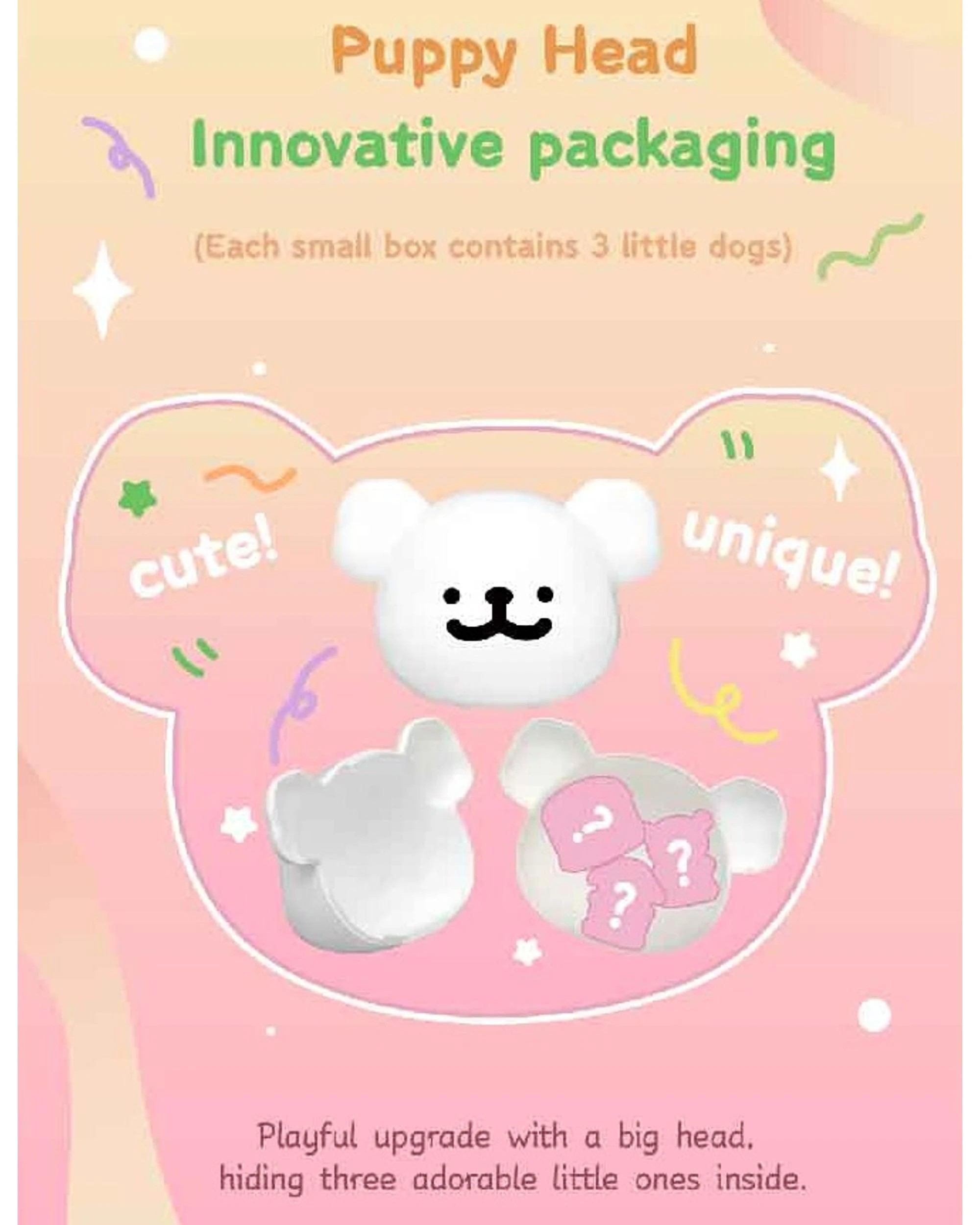 8 Funism Maltese Sweet Box Series Puppy Face Blind Box, 8 of 8