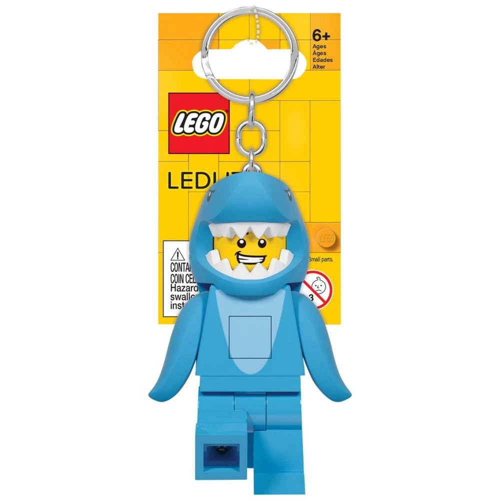 6 Lego Shark Man LEDLITE Keyring, 6 of 8