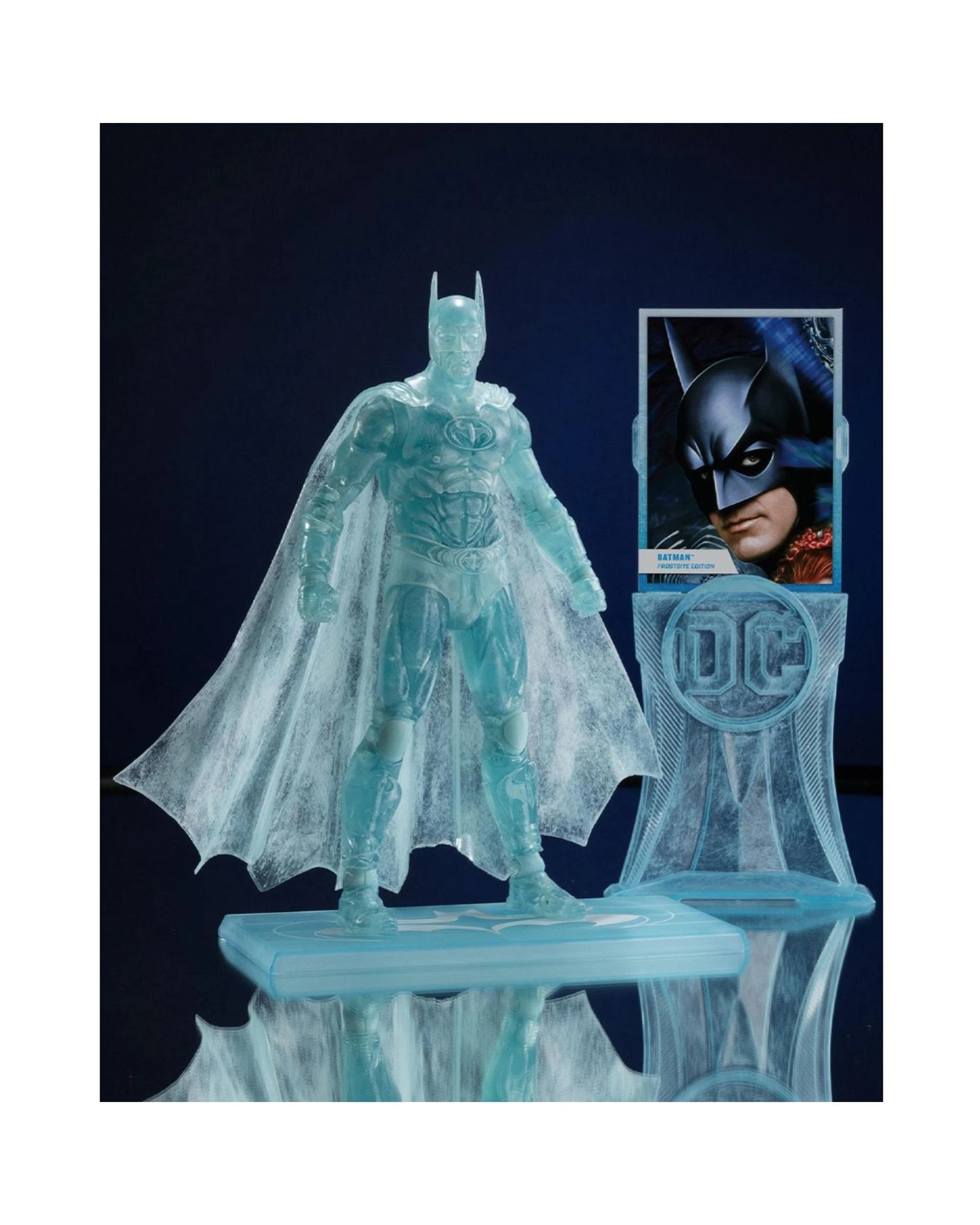 5 Mcfarlane Gold Label DC Multiverse Batman and Robin Batman Frostbite Edition 7 inch Figure, 5 of 8