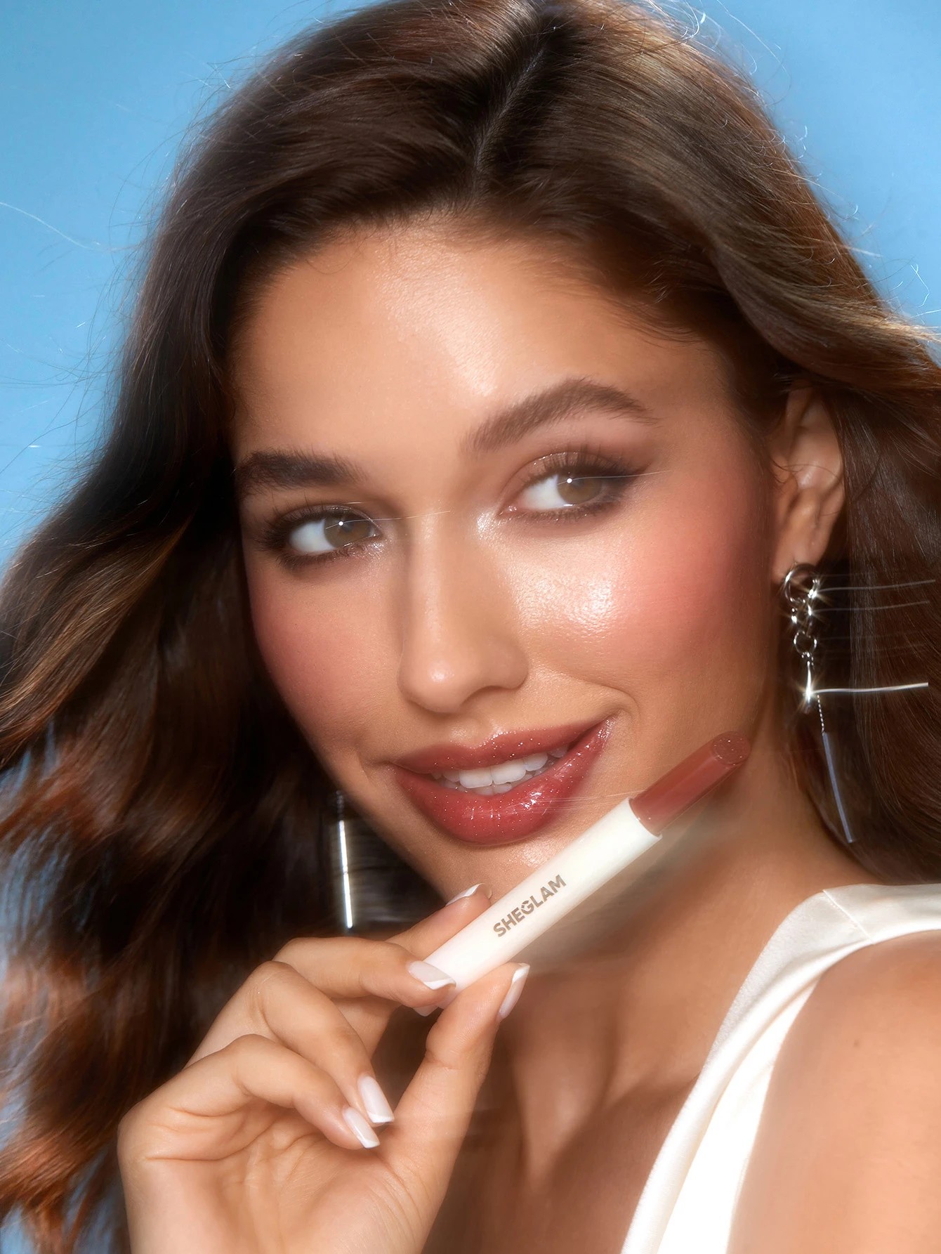 3 SHEGLAM Pout-Perfect Shimmer Lip Plumper - Sepia Kiss, 3 of 7