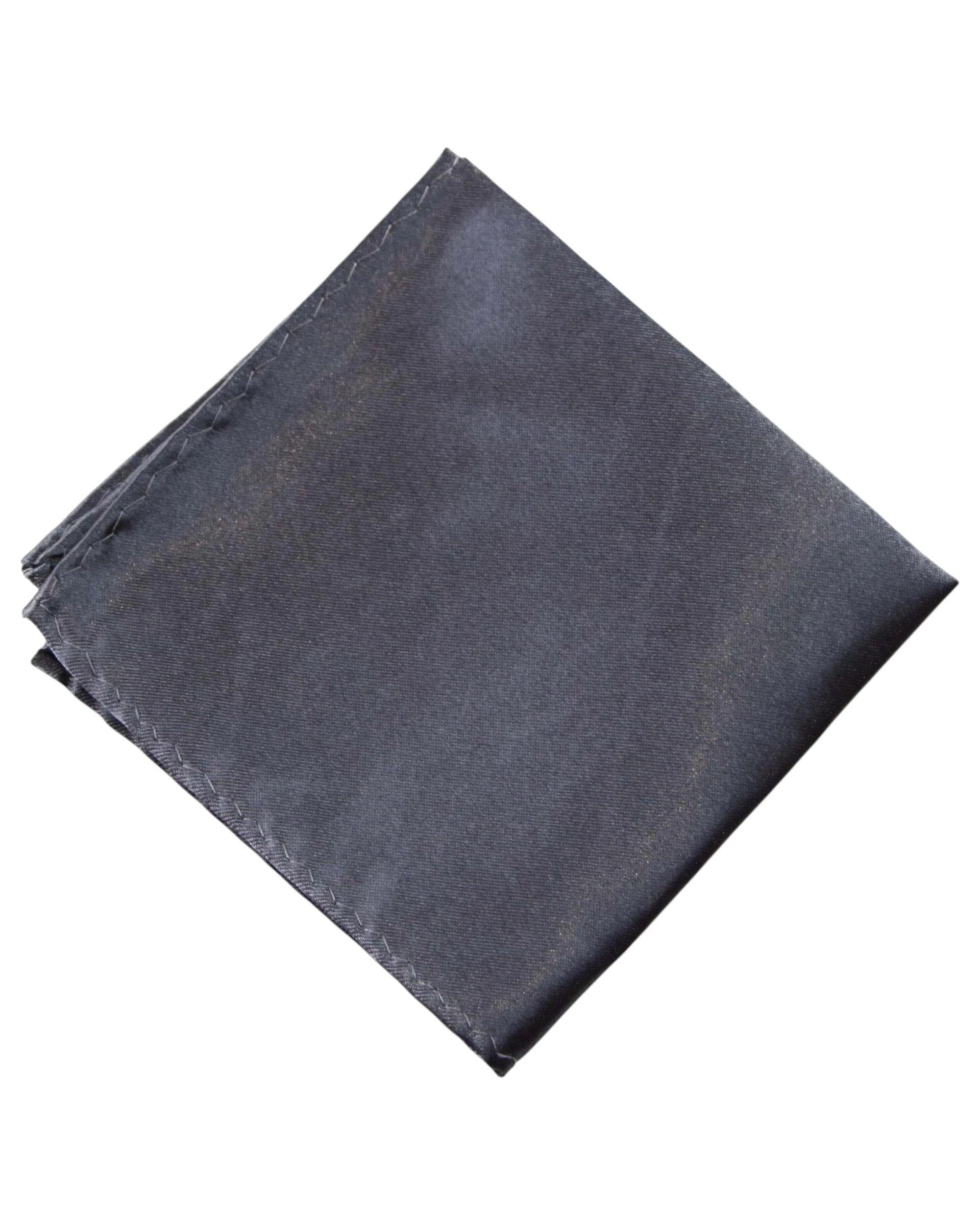 1 Zasel Mens Pocket Square - Silver, 1 of 3