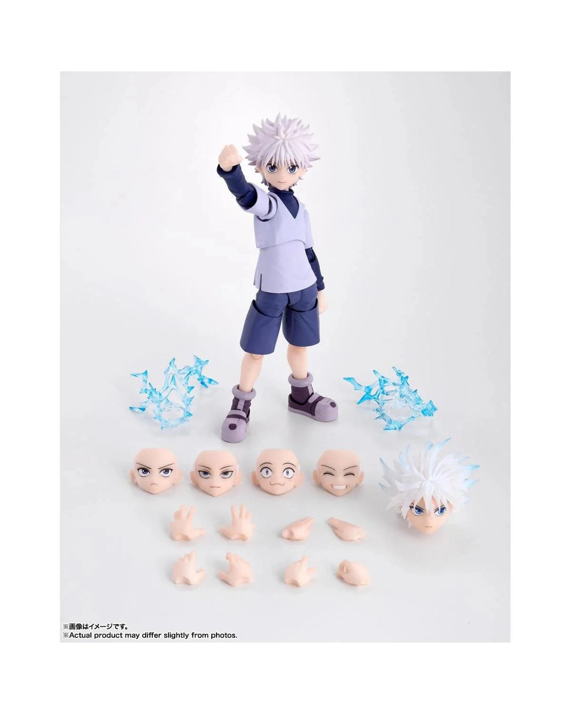 7 Tamashii Nations S.H.Figuarts Hunter x Hunter Killua Figure, 7 of 7