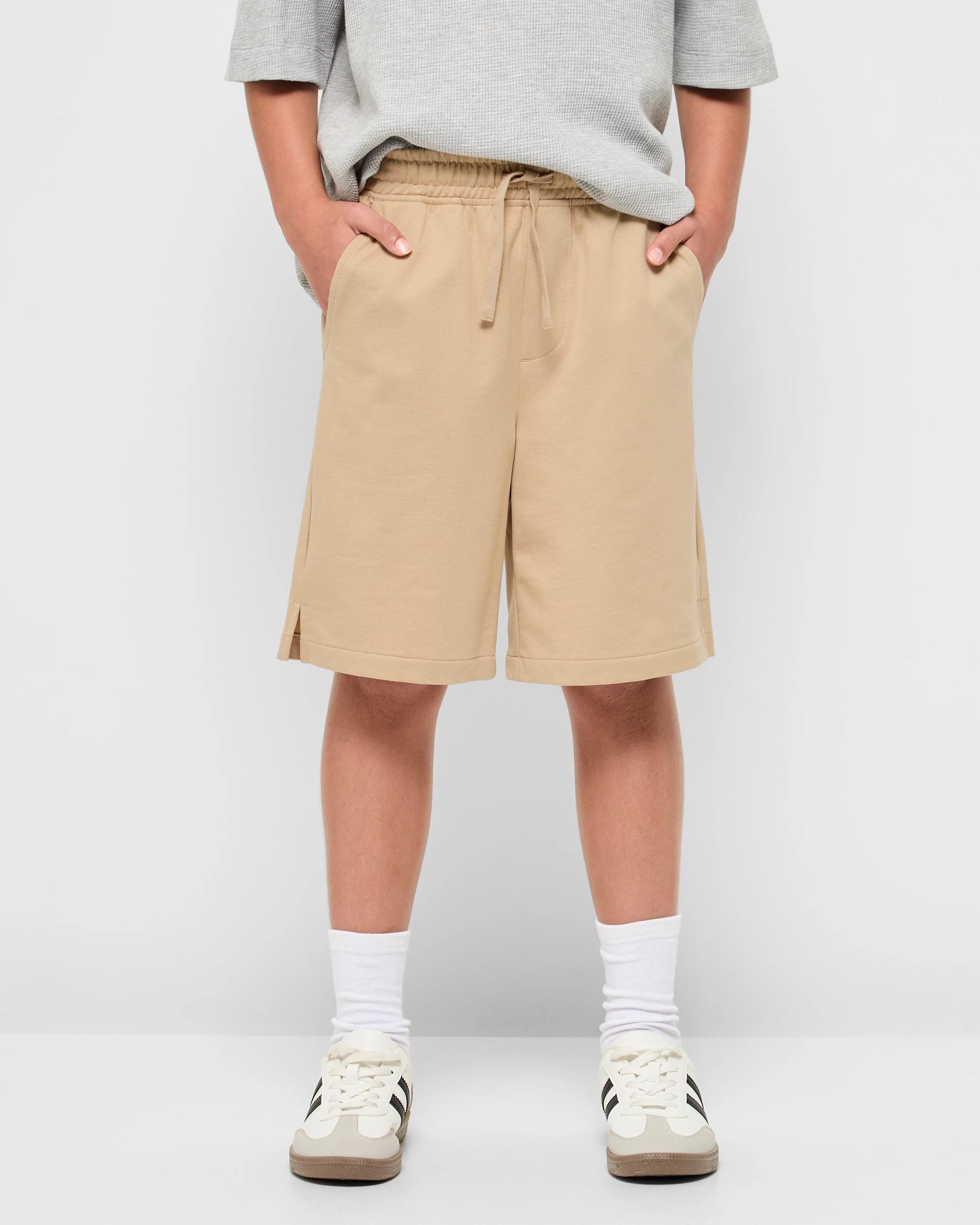 1 Target Australian Cotton Sweat Shorts TAN, 1 of 5