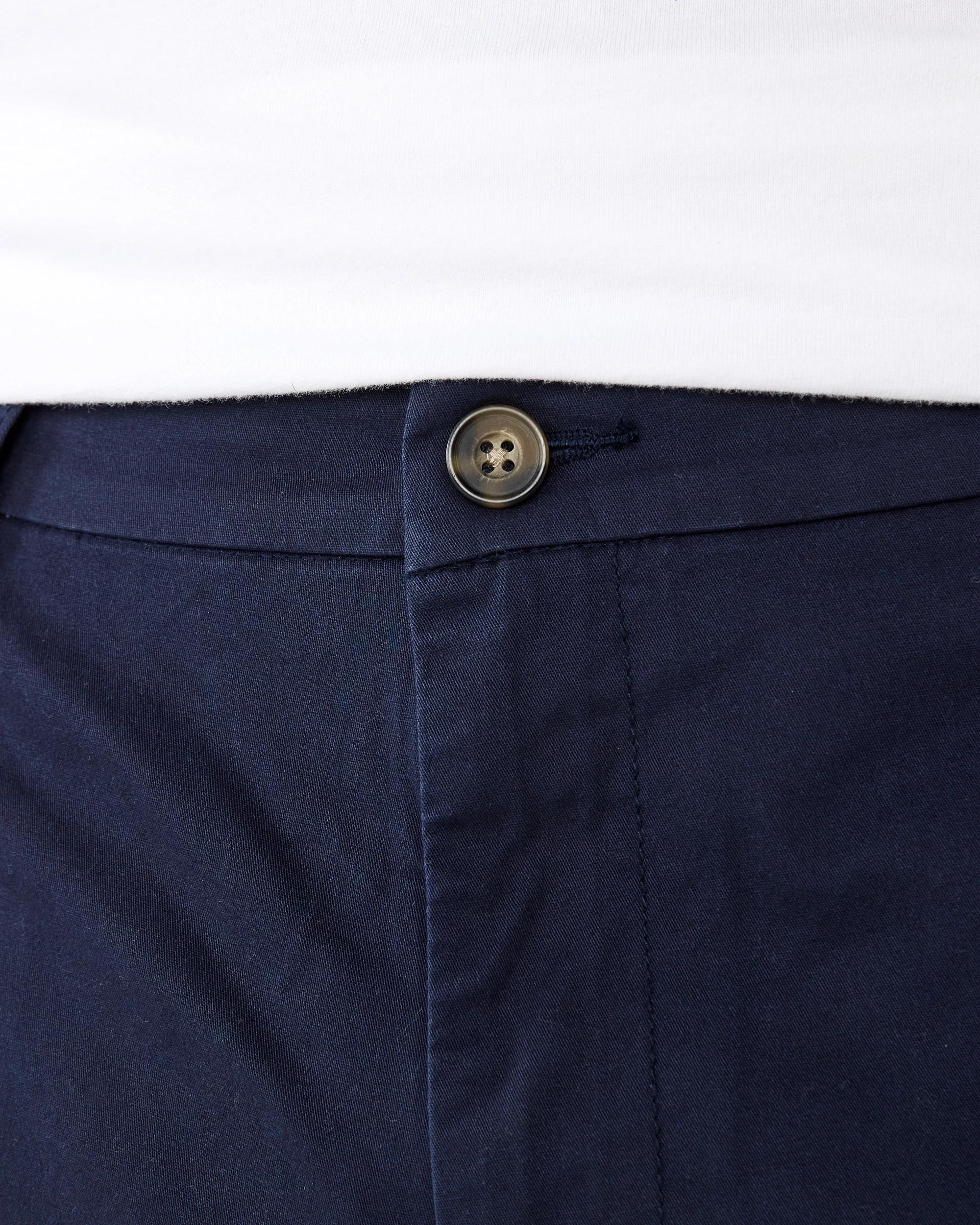 4 Slim Stretch Chino Shorts Blu Night, 4 of 6