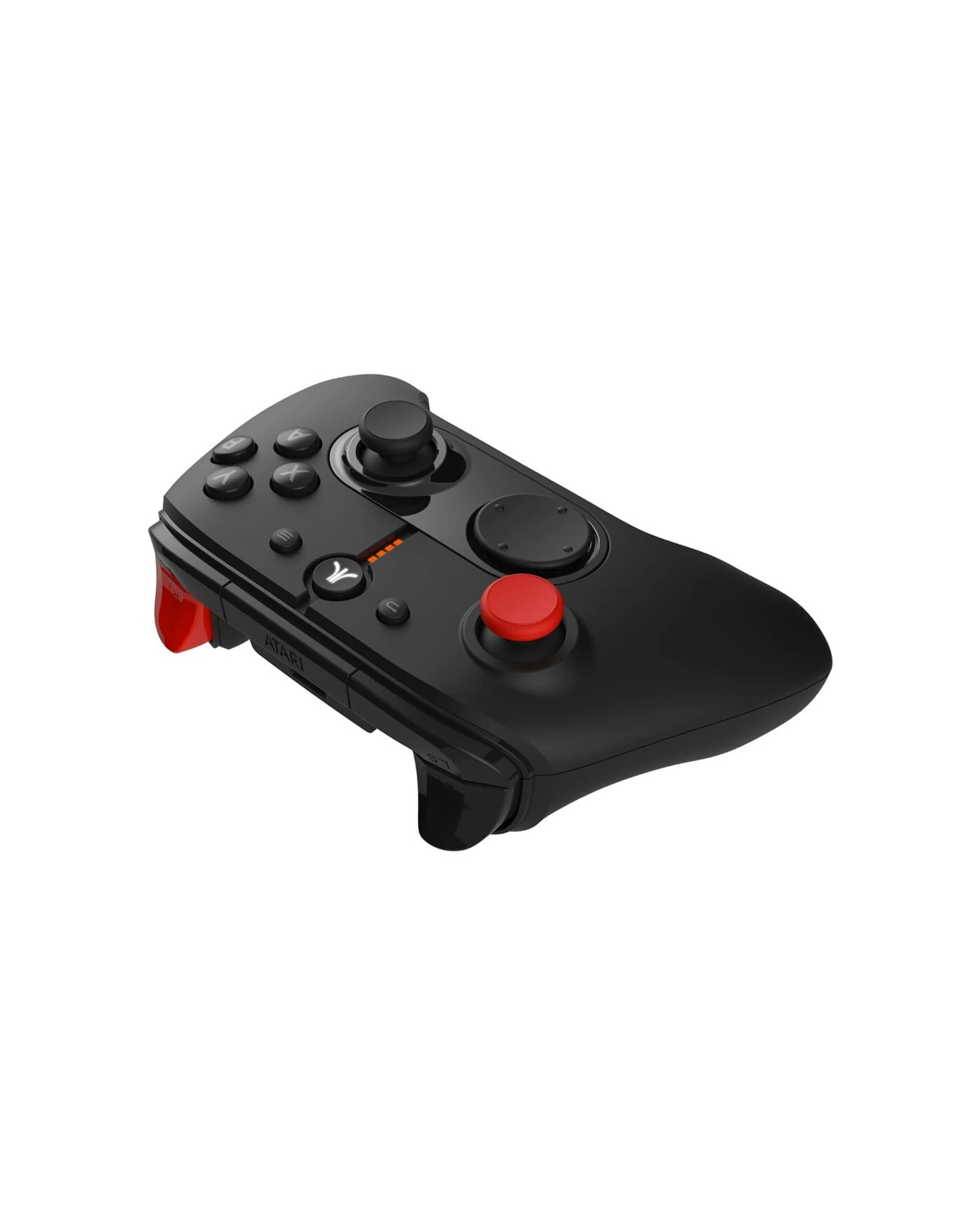 2 Atari Wireless Rechargeable Gaming Controller Black For Vcs And Pc Bluetooth - Black, 2 of 3