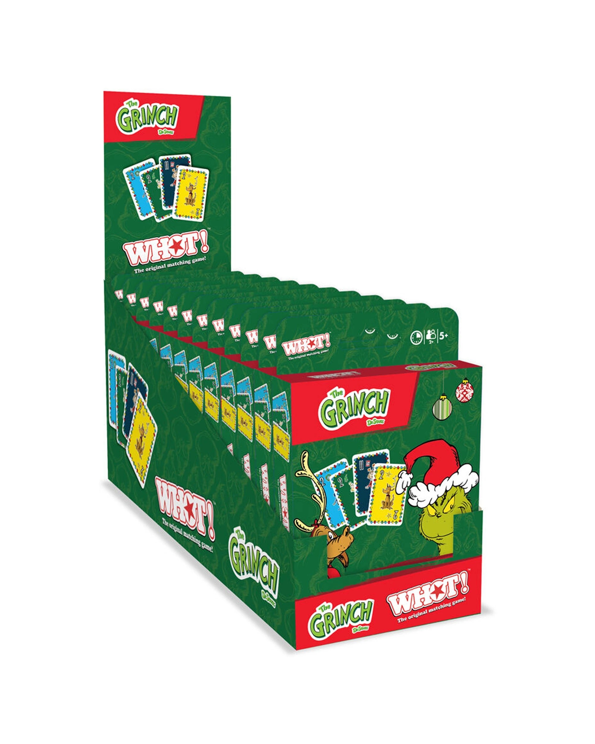 3 WHOT 2PK The Grinch Edition Family And Kids Fast Paced Card Game - Multi, 3 of 8