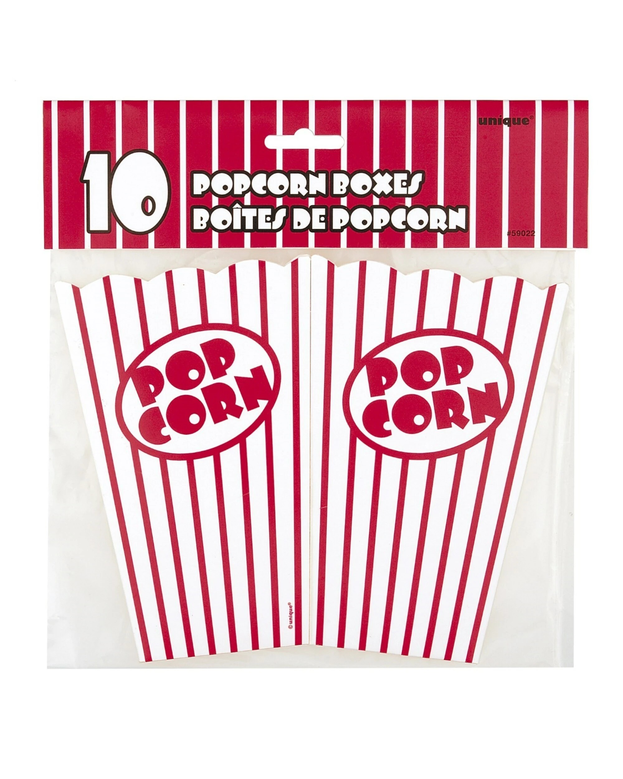 2 Unique Popcorn Boxes Pack of 10, 2 of 3