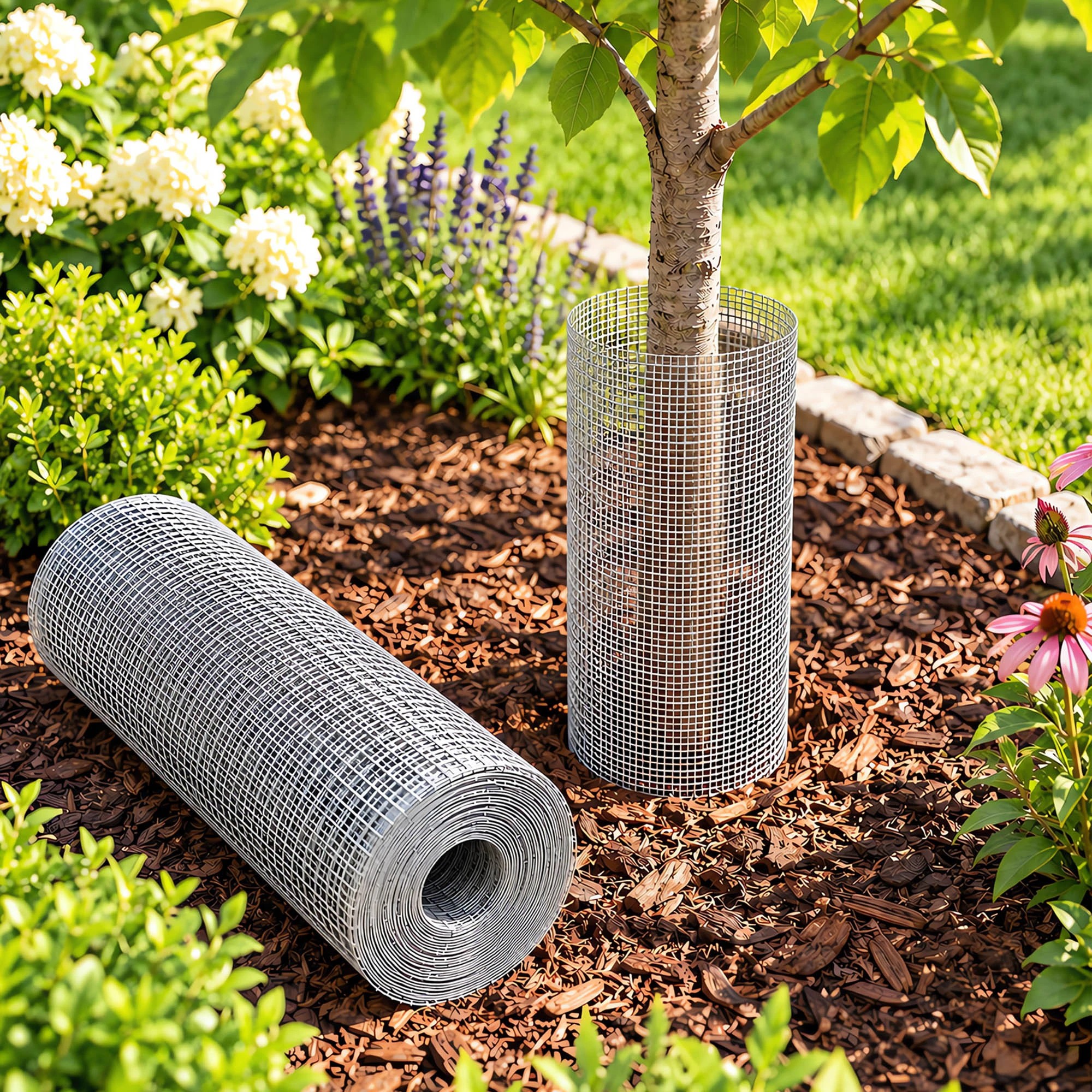 7 Lambu Rat Mesh Galvanized Steel 6mm 12mx40cm Roll Garden Pest Control Silver, 7 of 8