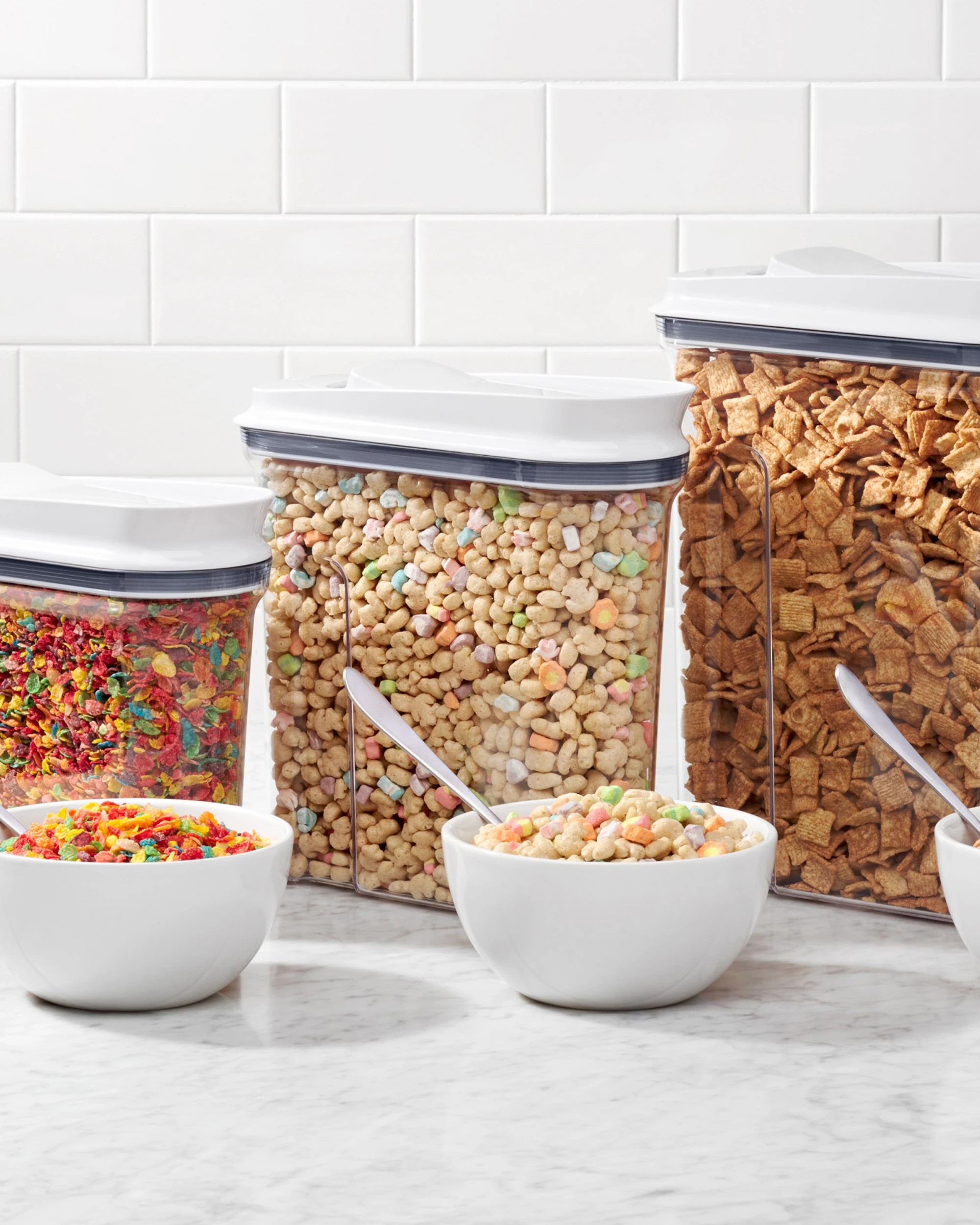 3 OXO Good Grips Pop 3.2L Cereal Dispenser  Medium, 3 of 3