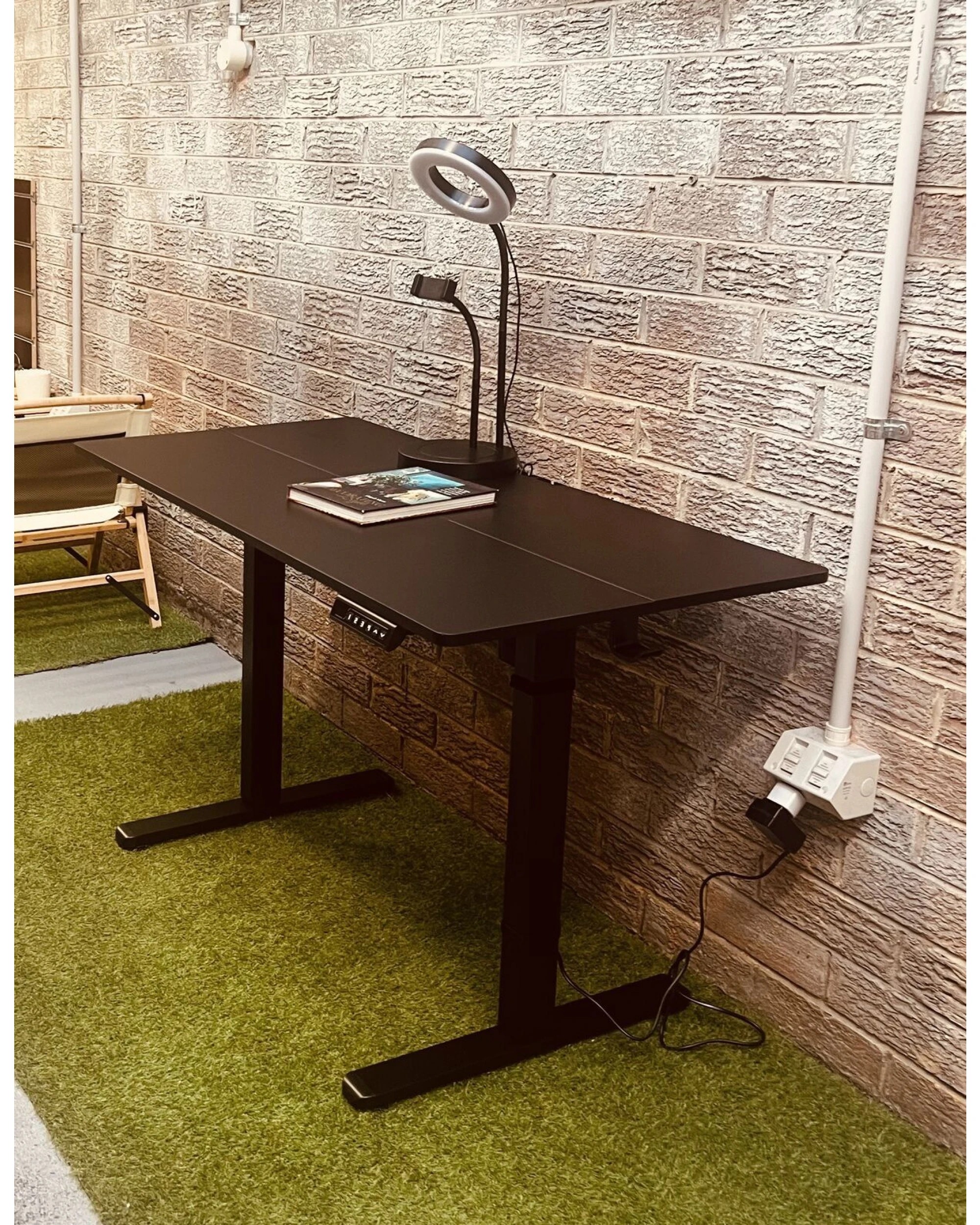 6 BR Home Electric Standing Desk with Height Adjustable Motor, 6 of 7