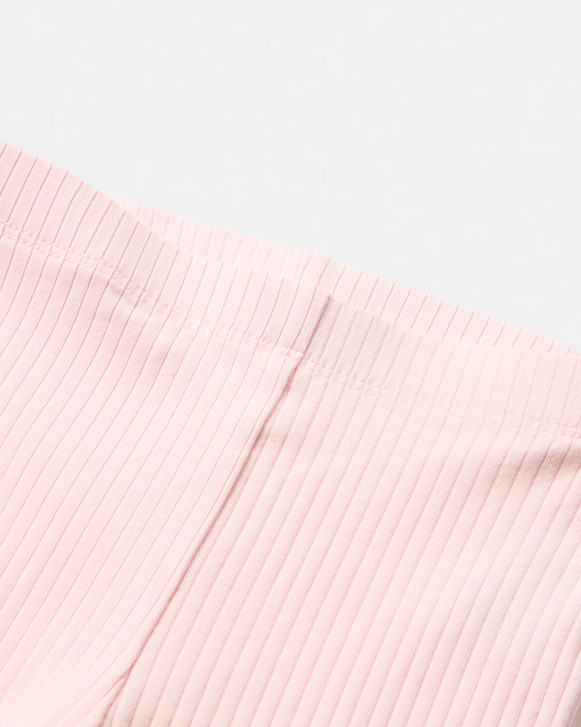 6 Australian Cotton Lantern Sleeve Rib Leggings Set Pnk Bows, 6 of 6