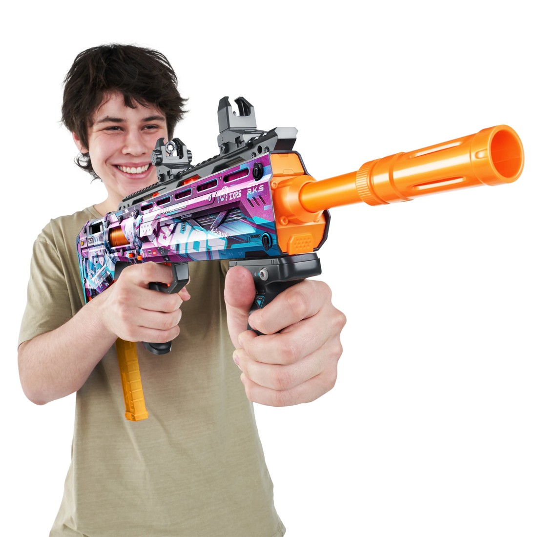 6 Zuru XSHOT Skins Pro Series 1 Anime Long Shot Blaster, 6 of 8