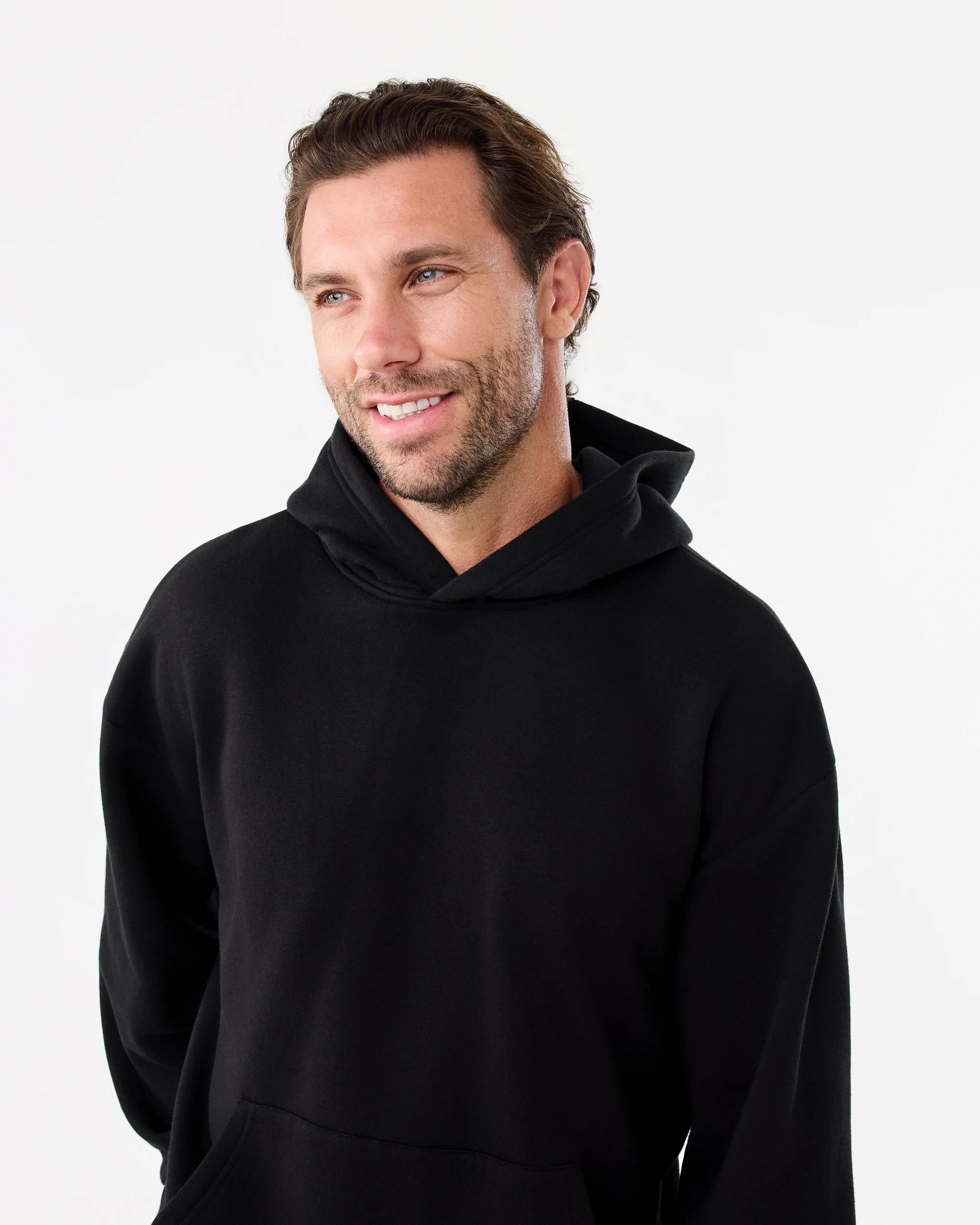 4 Relaxed Core Hoodie Black, 4 of 10