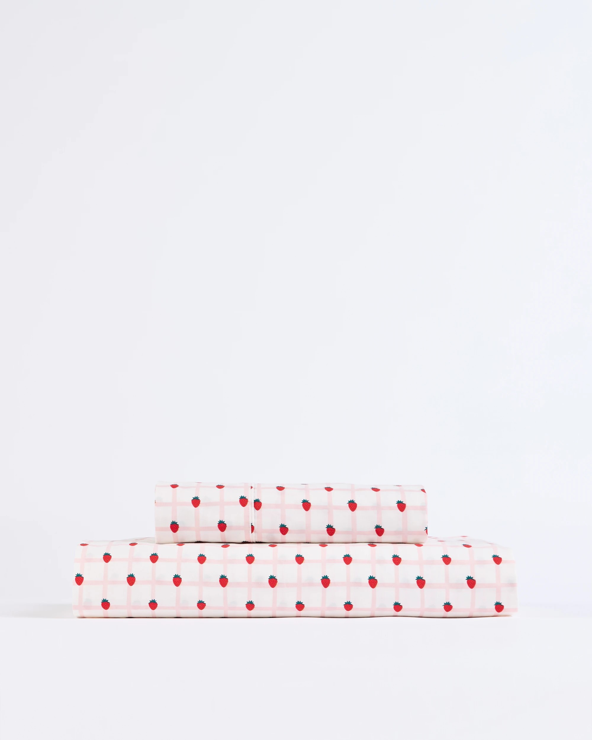 4 Target Australian Cotton Strawberry Kids Fitted Sheet Set - Queen Bed - Pink, 4 of 5