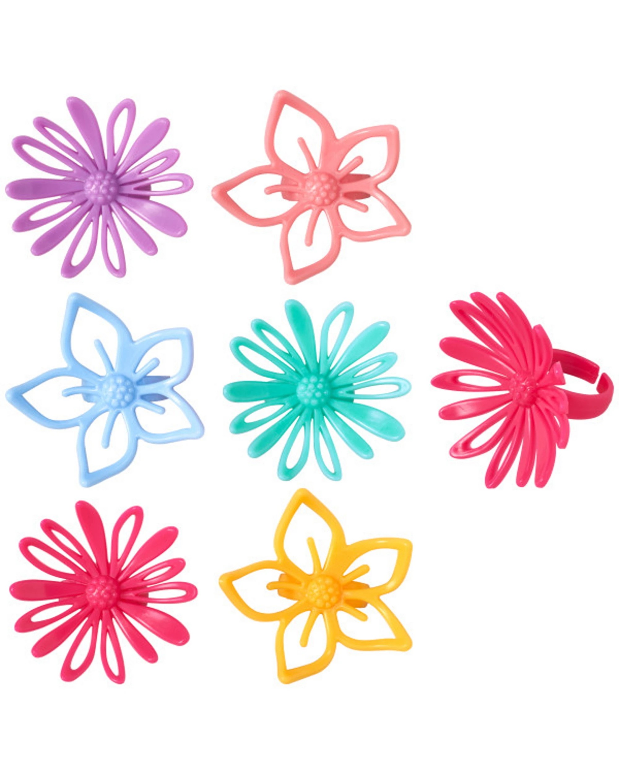 2 DecoPac Flower Cupcake Rings Pack of 12 - Multi, 2 of 2