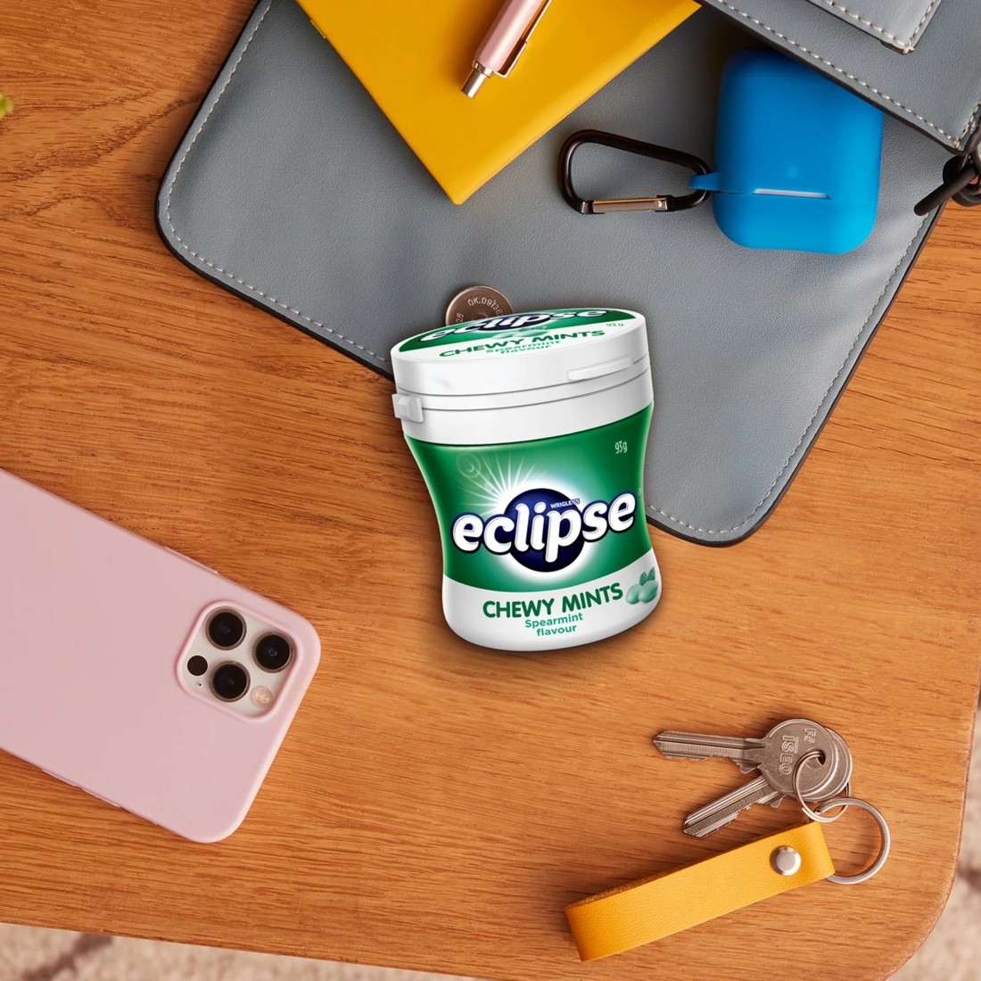 4 Wrigley's Eclipse Spearmint Flavour Chewy Mints 93g, 4 of 5