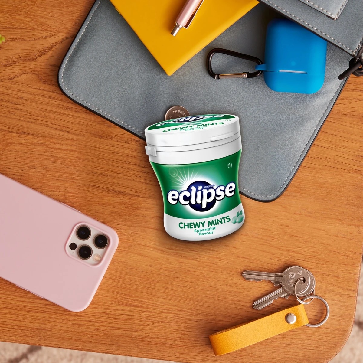 4 Wrigley's Eclipse Spearmint Flavour Chewy Mints 93g, 4 of 5