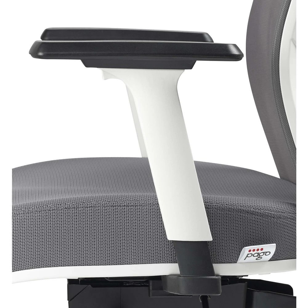9 Pago Radar III Synchro Ergonomic Mesh Chair Ash Grey Ergonomic Chairs and Desk Chairs, 9 of 10